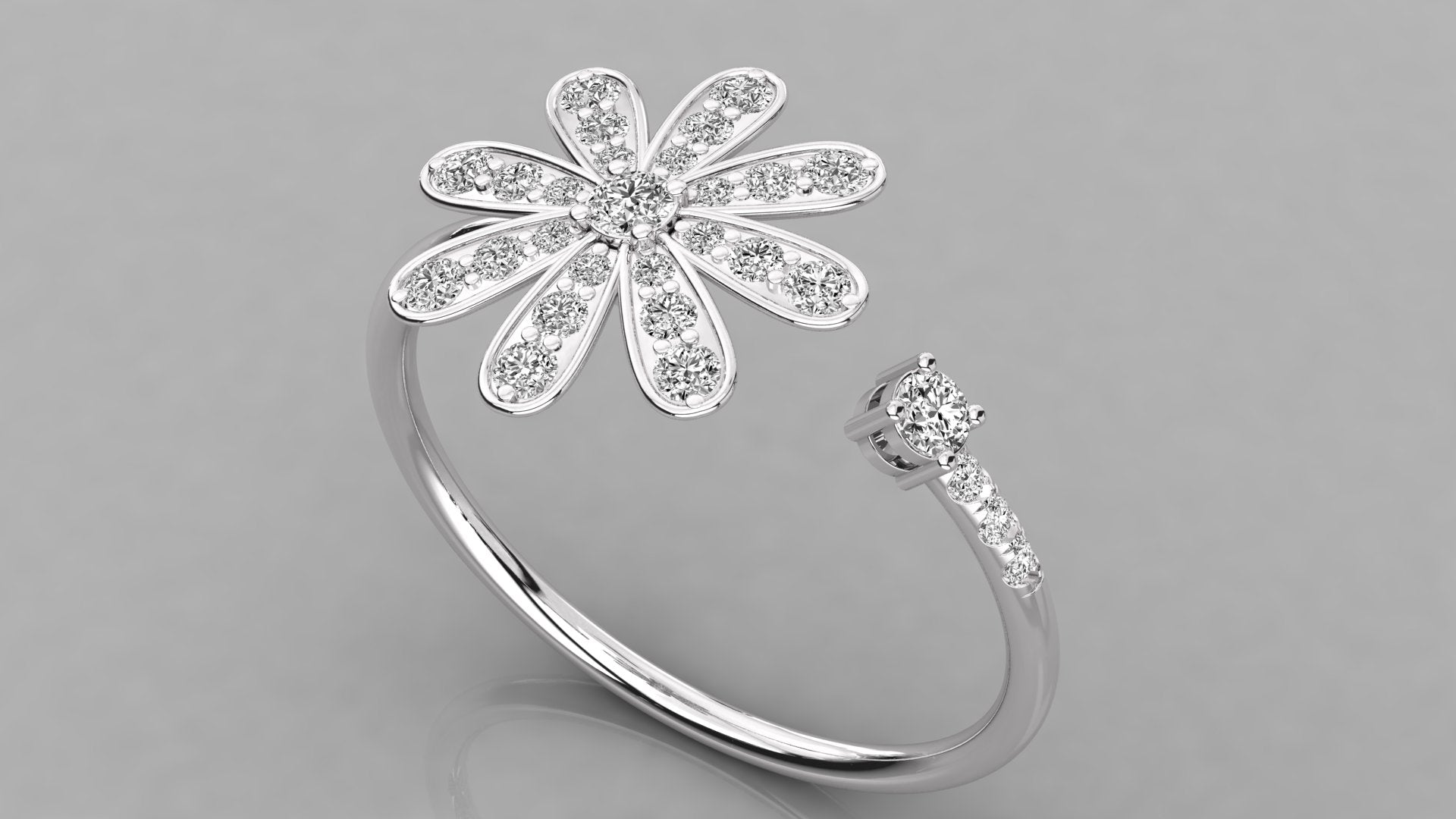 White Gold Ring