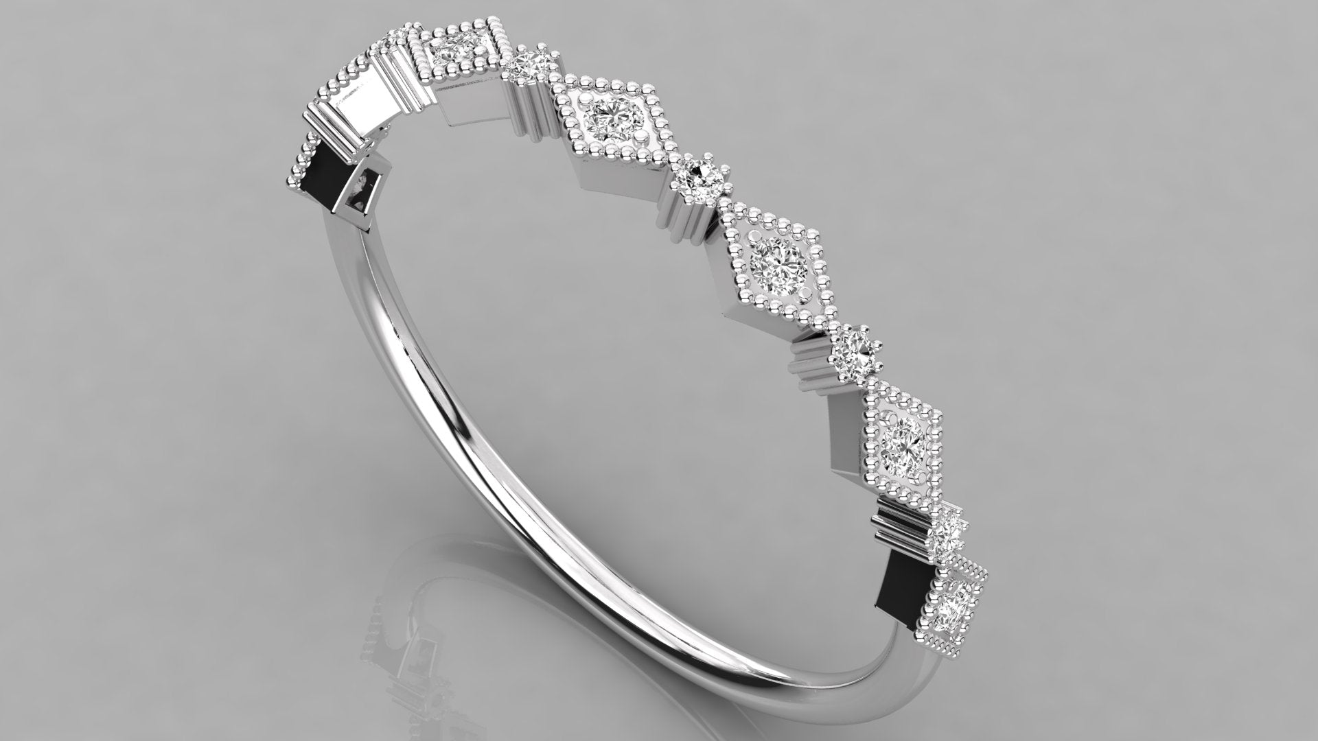 White Gold Ring