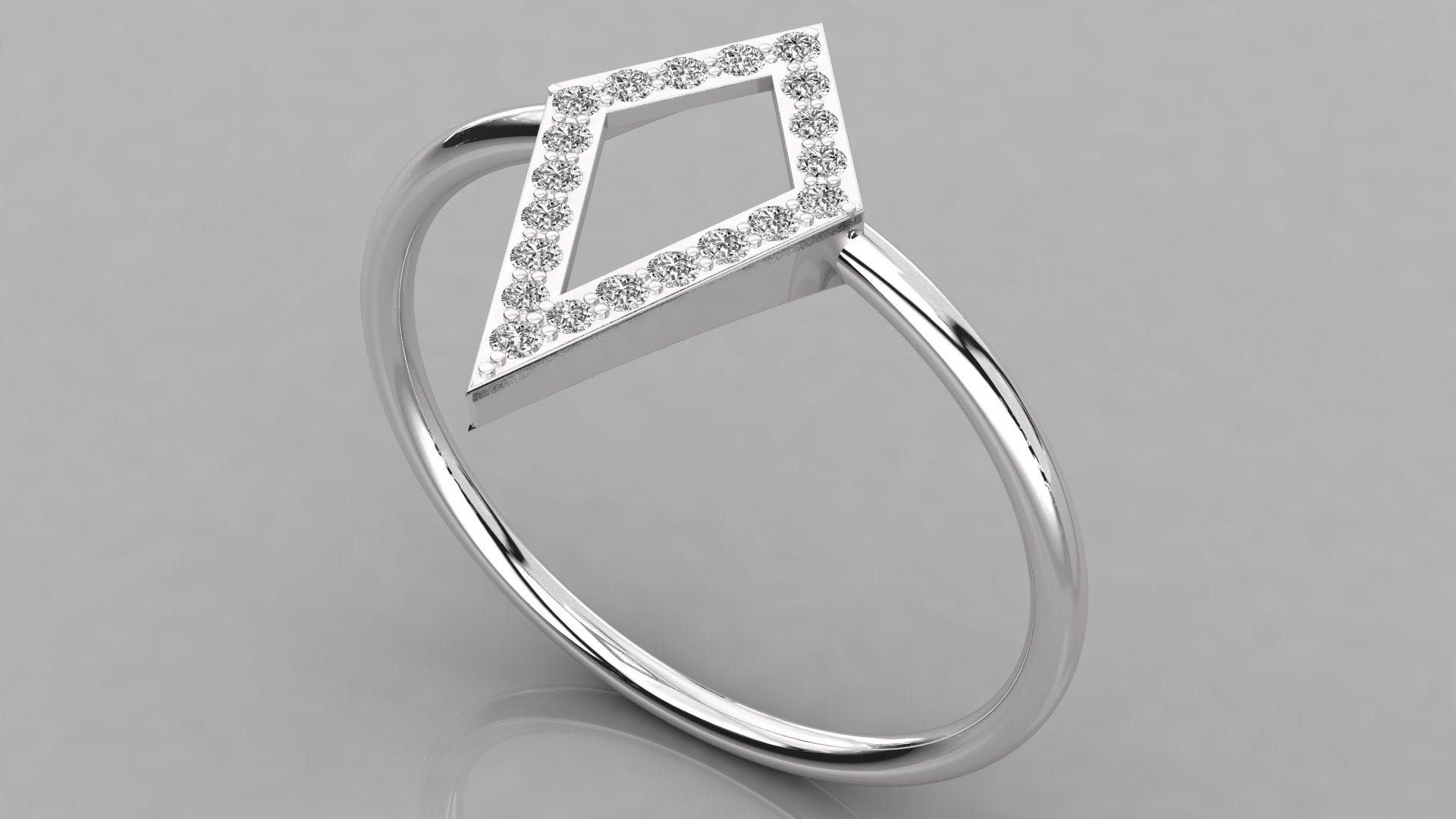 White Gold Ring