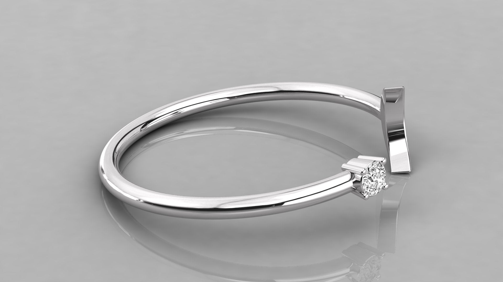 White Gold Ring