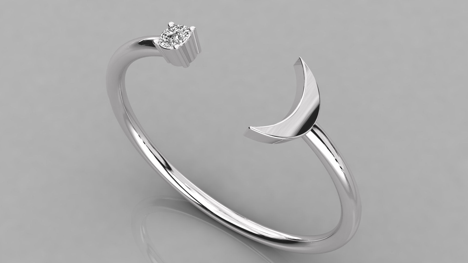 White Gold Ring