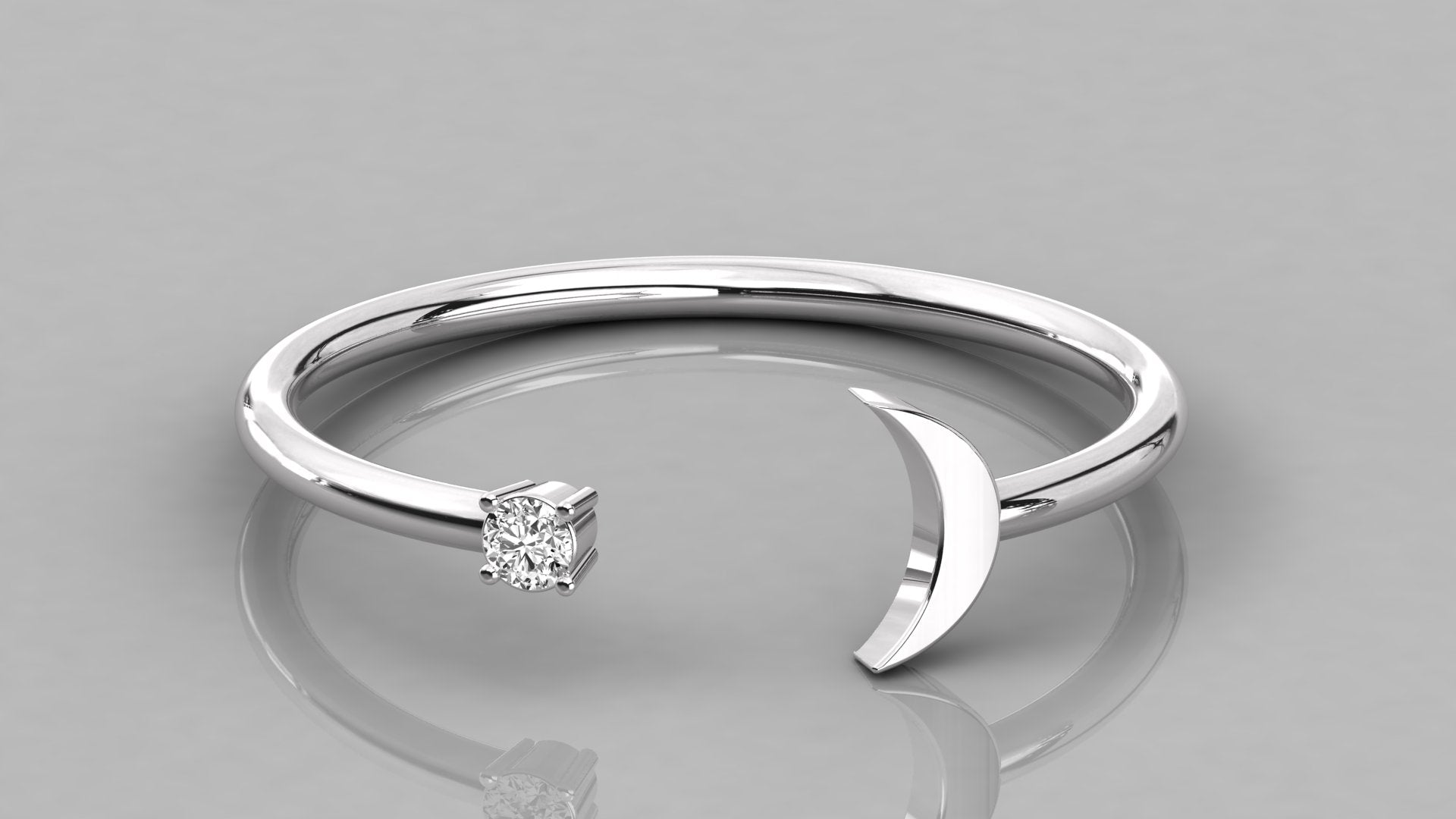 White Gold Ring
