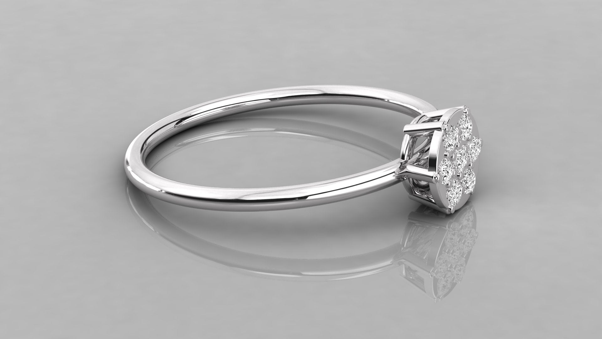White Gold Ring