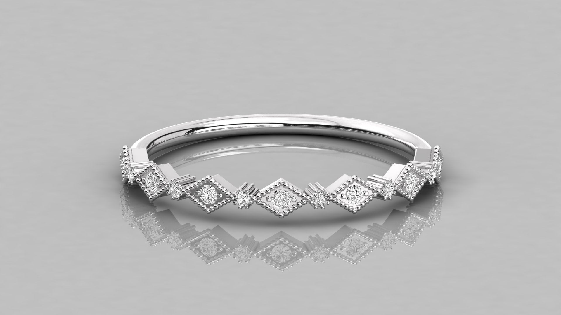 White Gold Ring