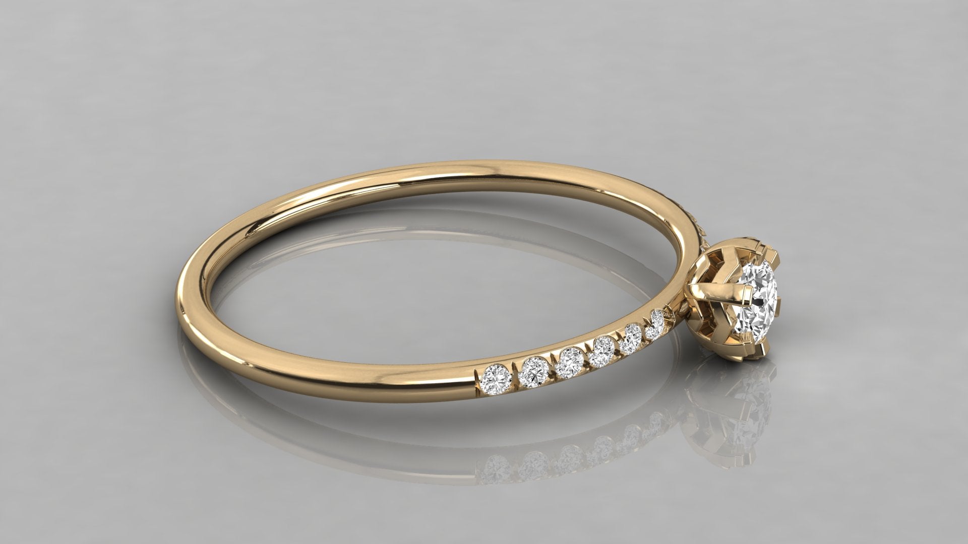 Yellow Gold Ring