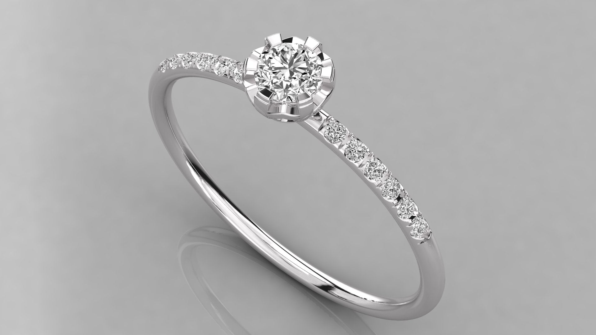 White Gold Ring