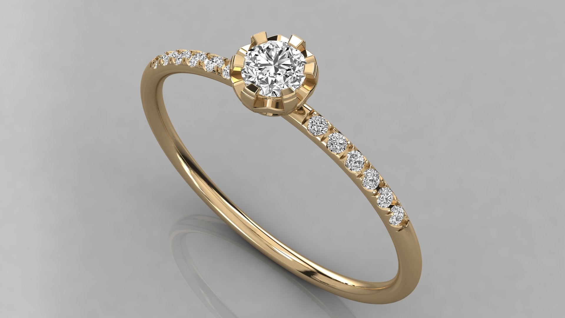 Yellow Gold Ring