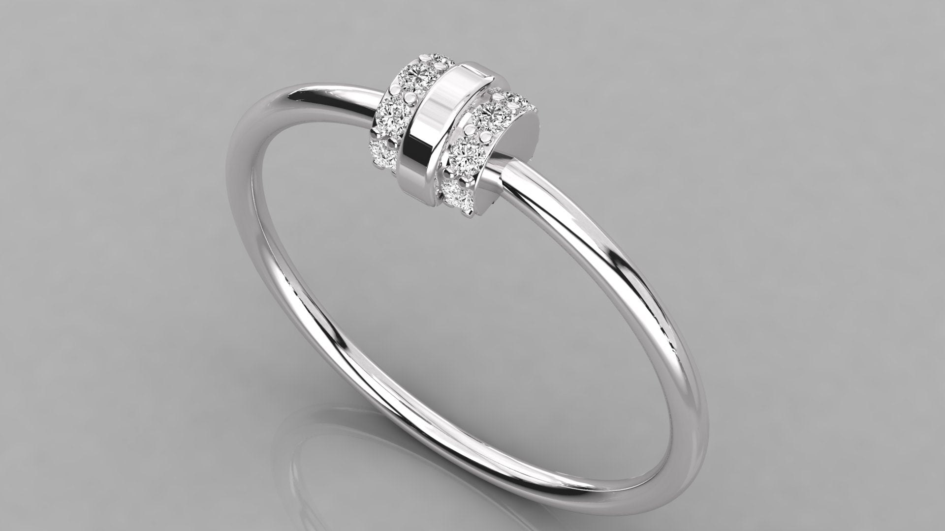 White Gold Ring