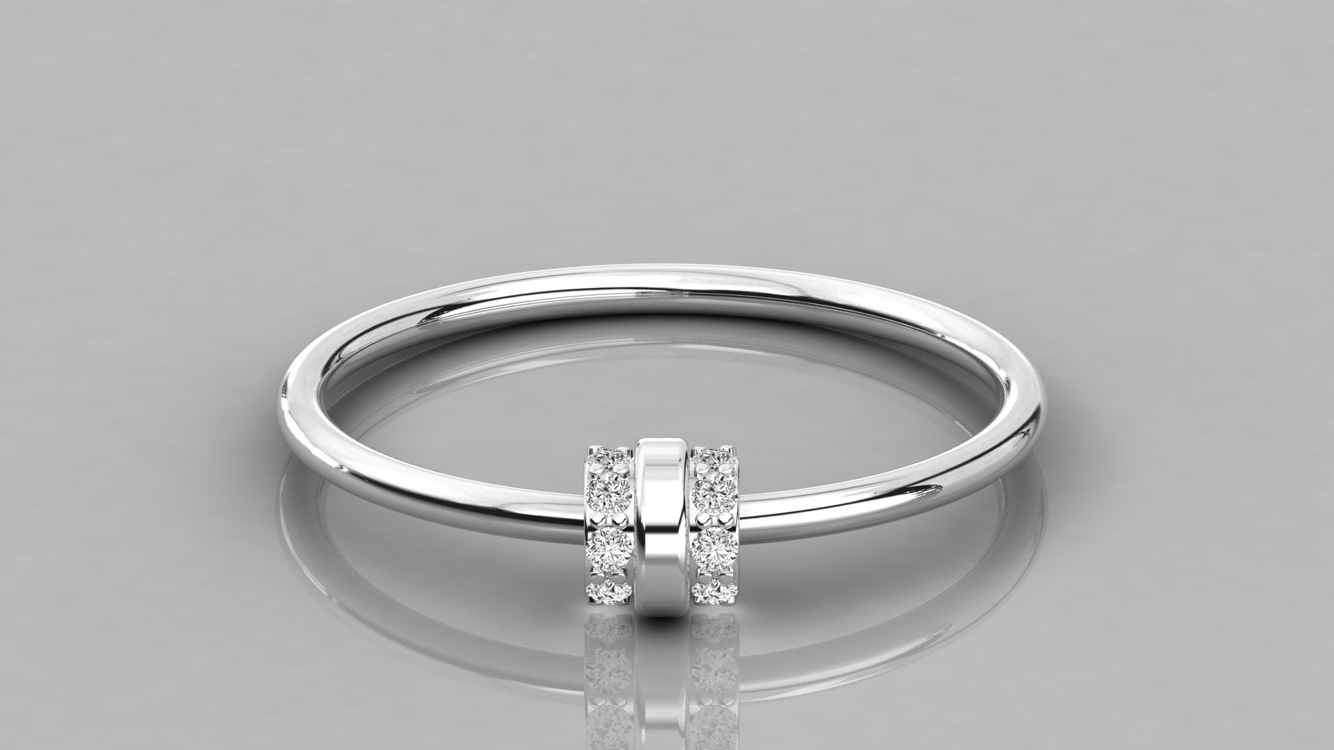 White Gold Ring