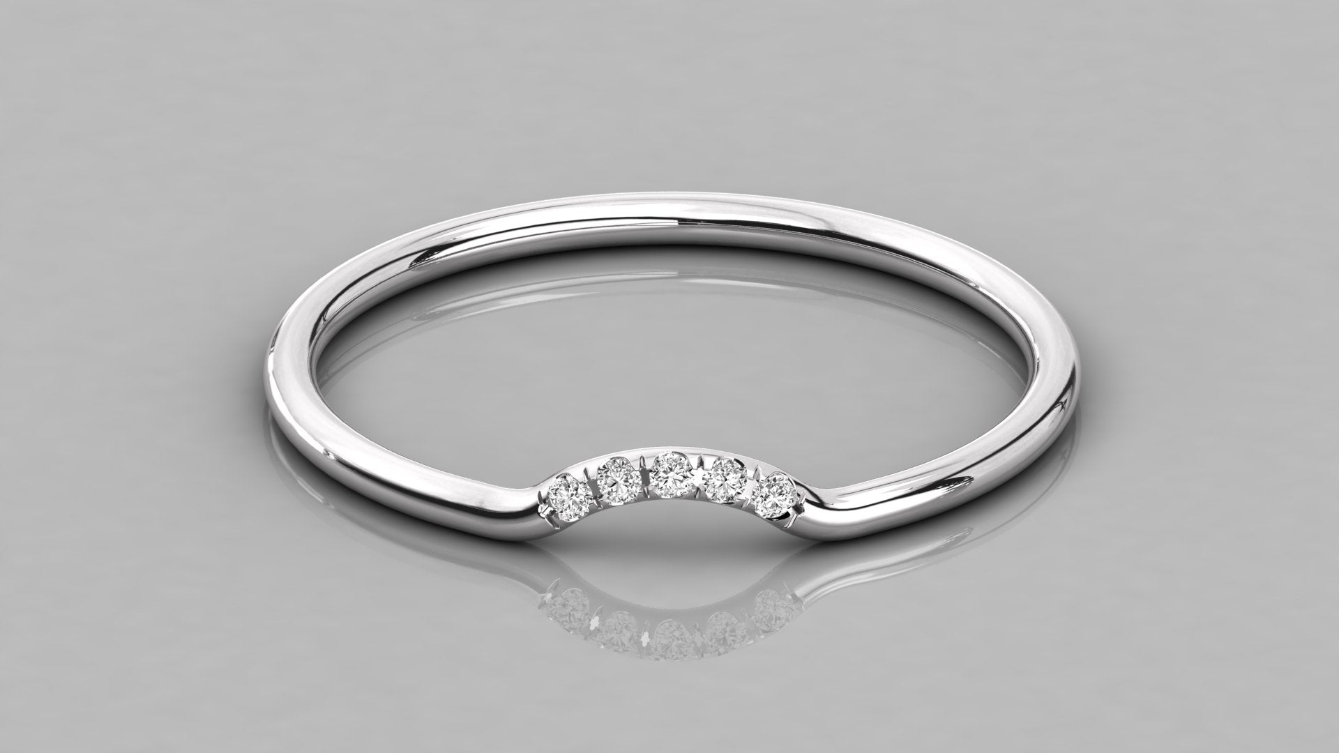 White Gold Ring
