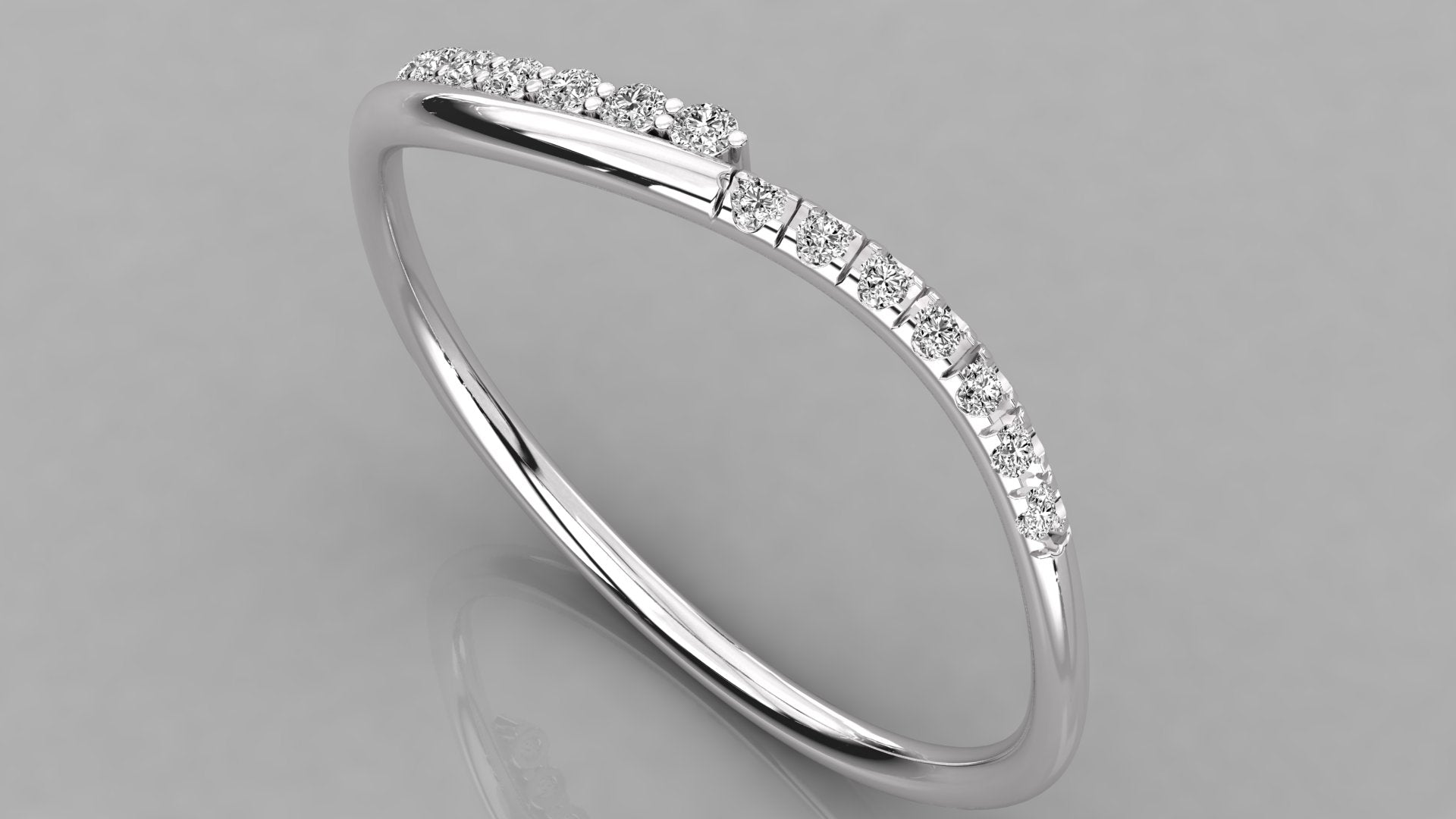 White Gold Ring