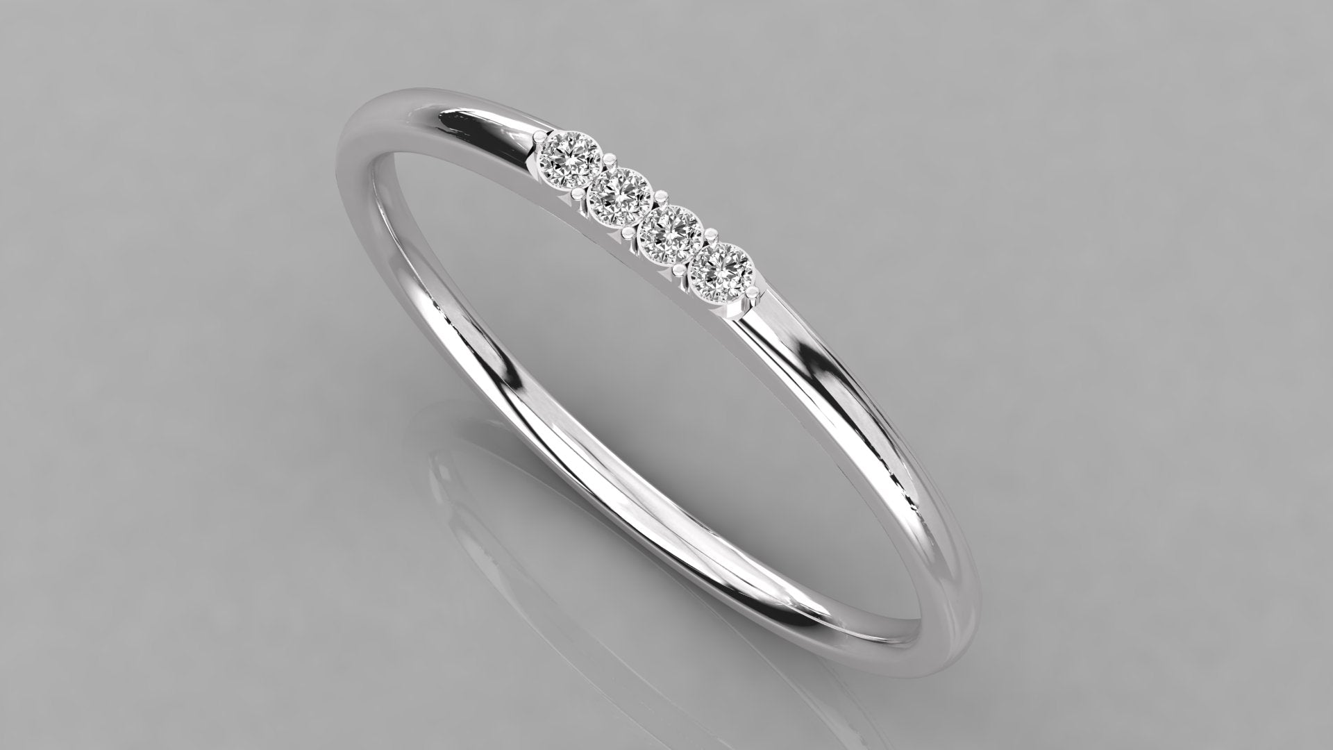 White Gold Ring