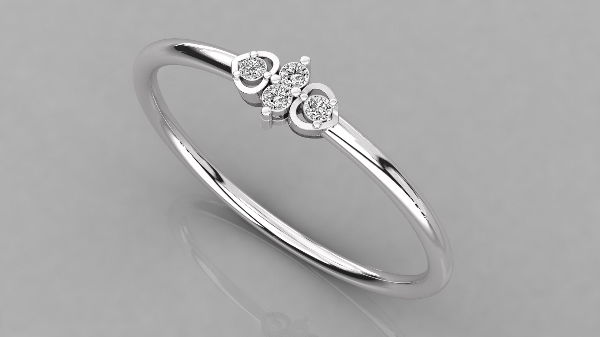 White Gold Ring