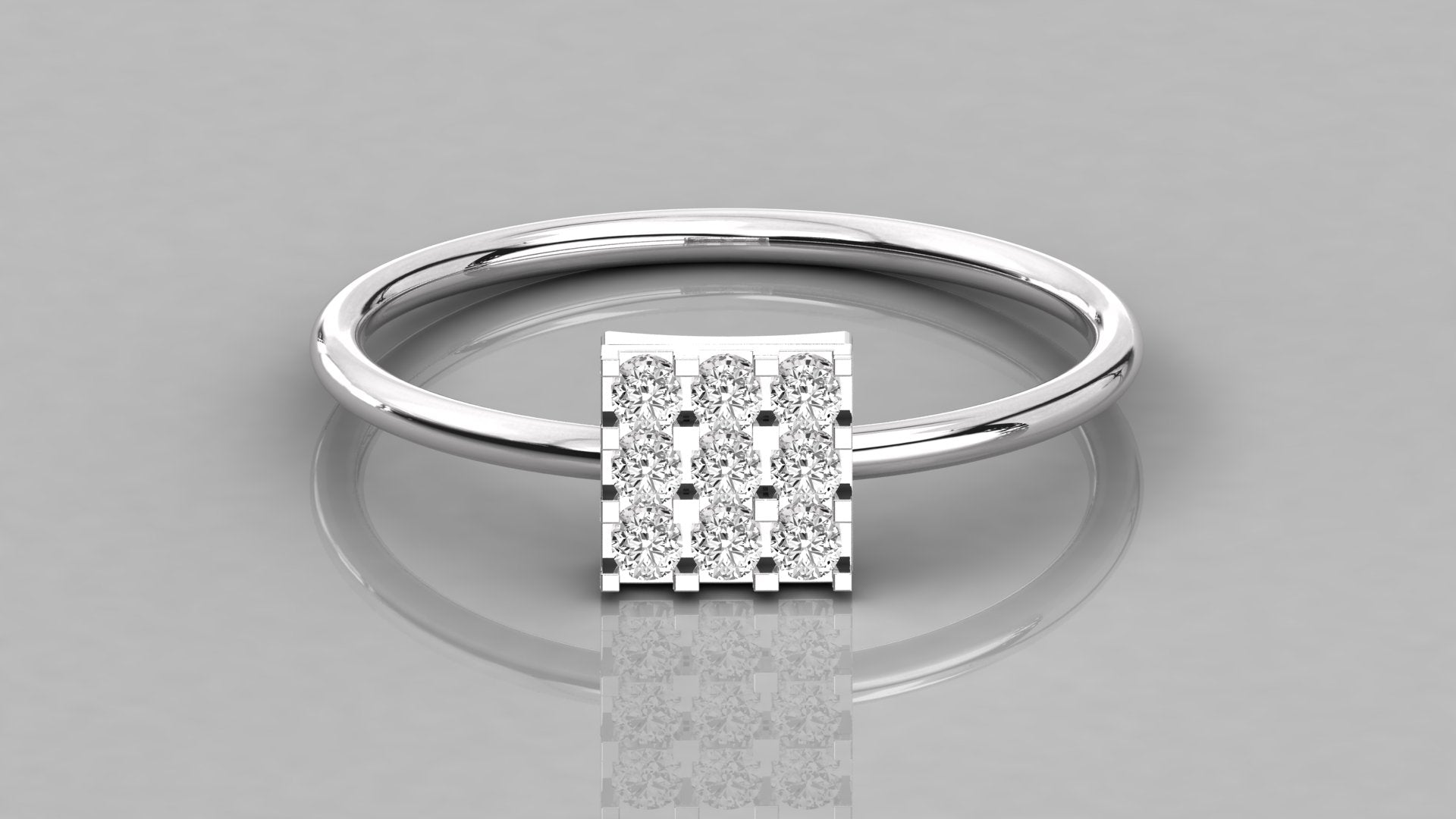 White Gold Ring