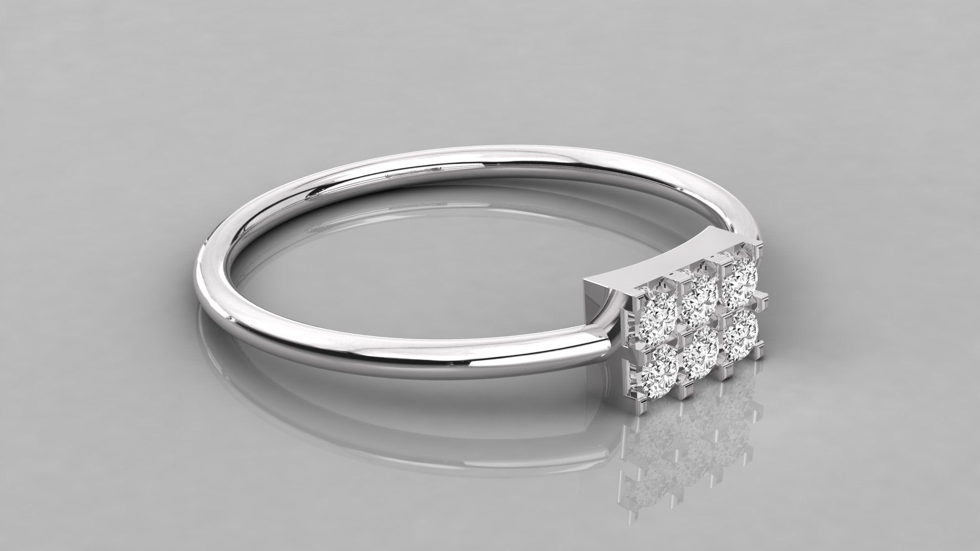 White Gold Ring