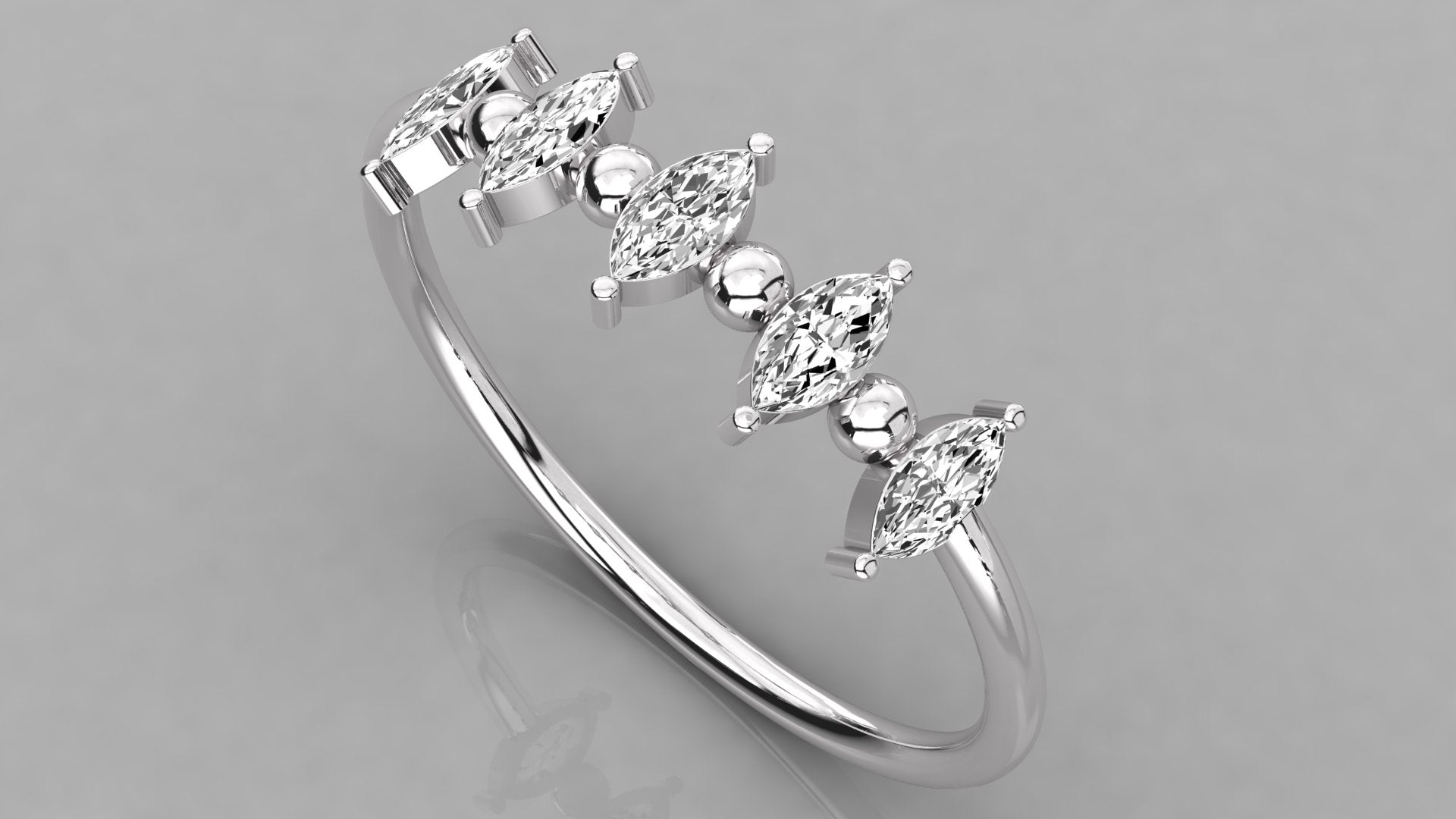White Gold Ring