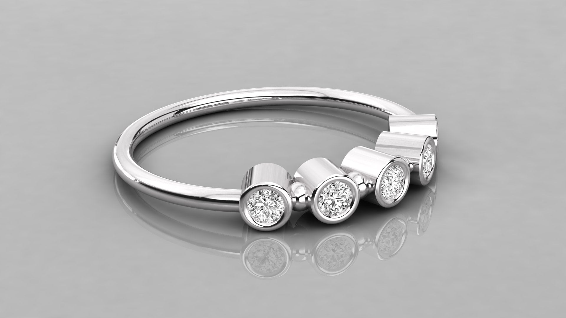 White Gold Ring