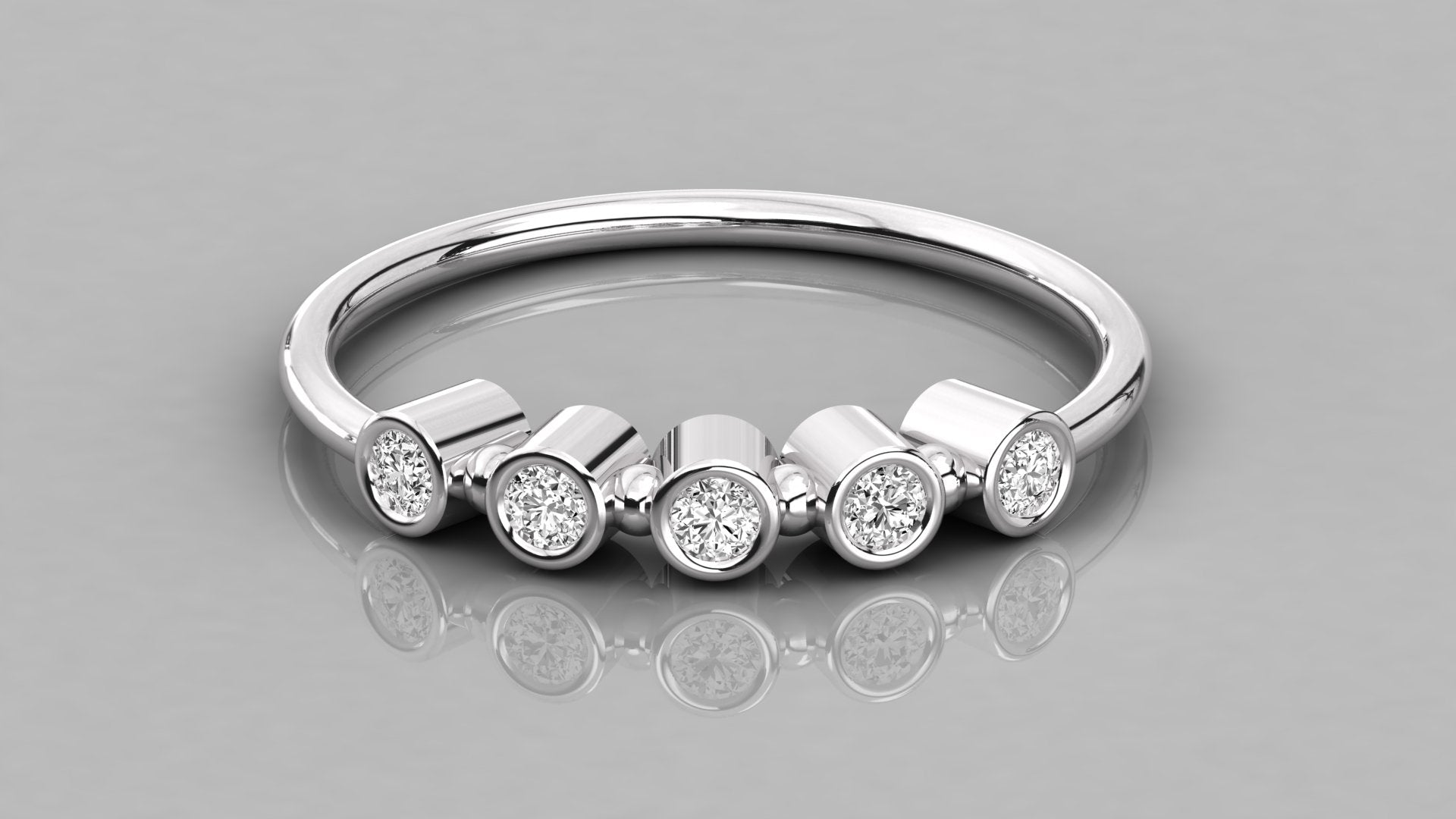 White Gold Ring