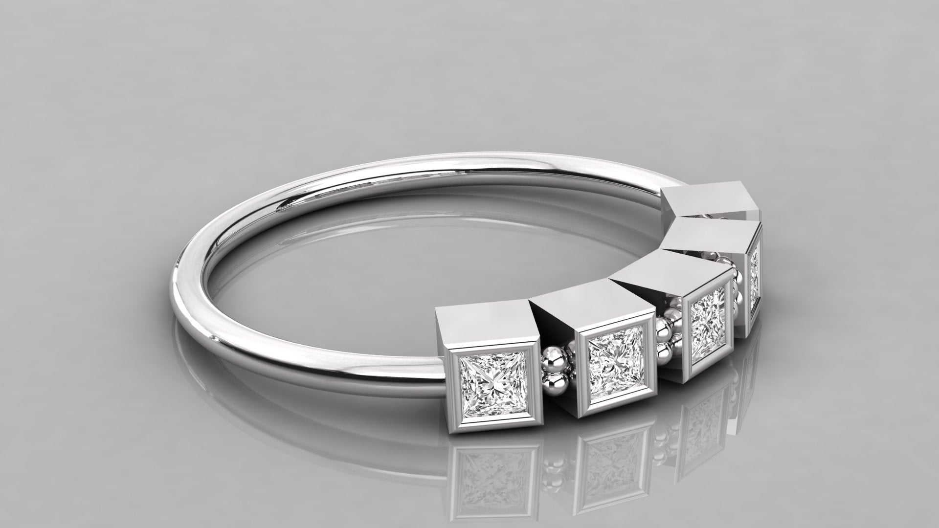 White Gold Ring