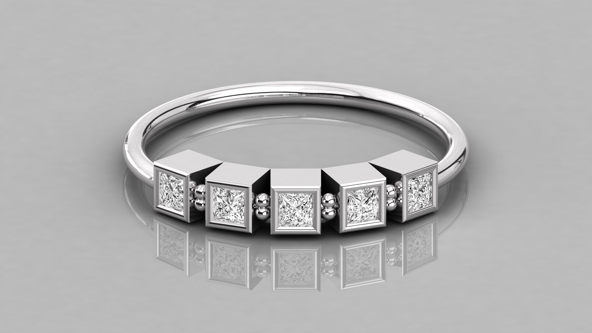 White Gold Ring
