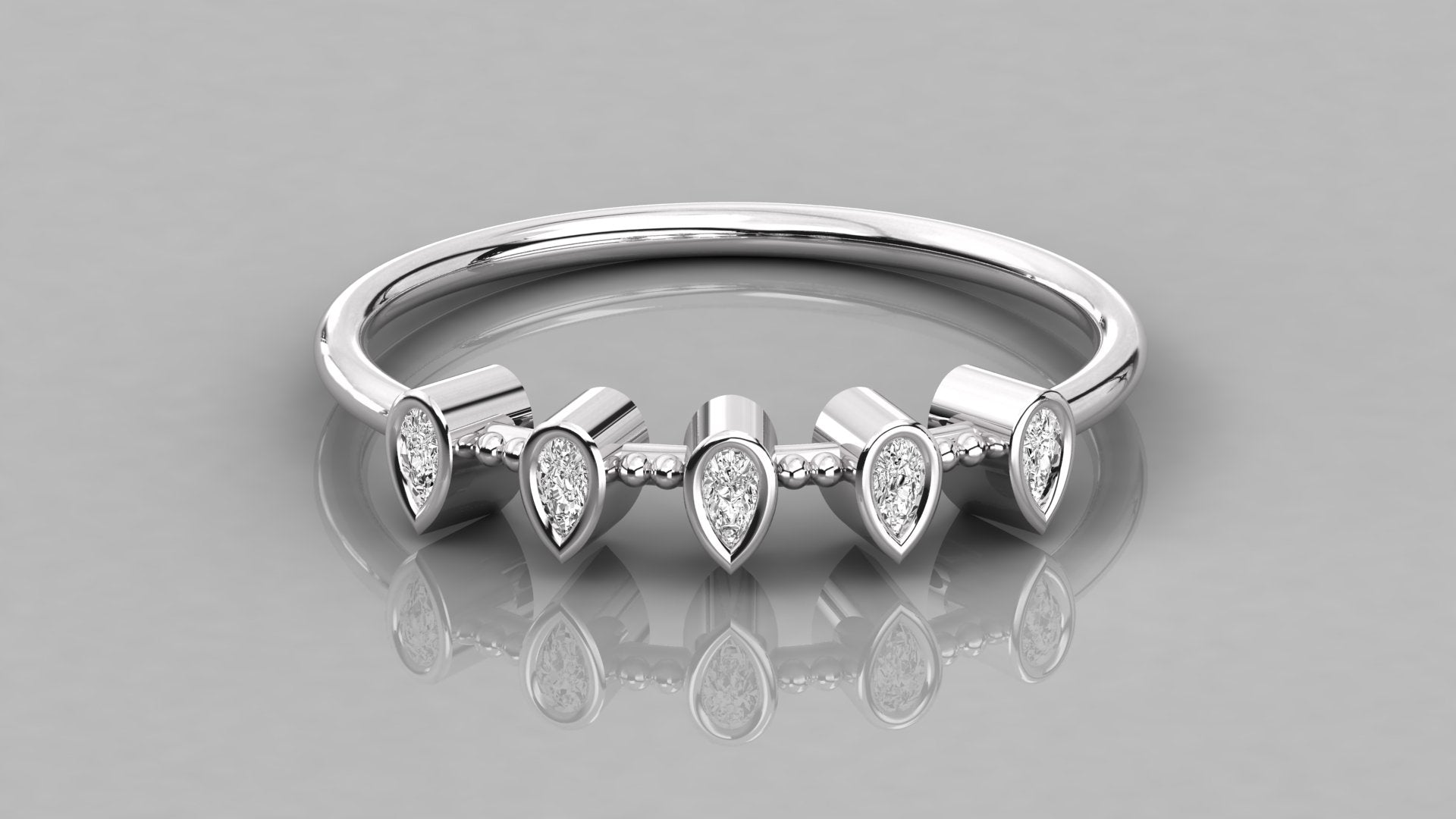 White Gold Ring