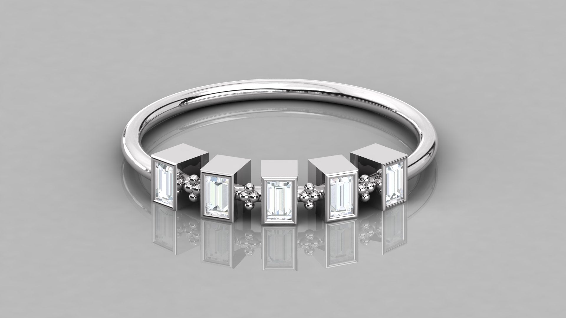 White Gold Ring