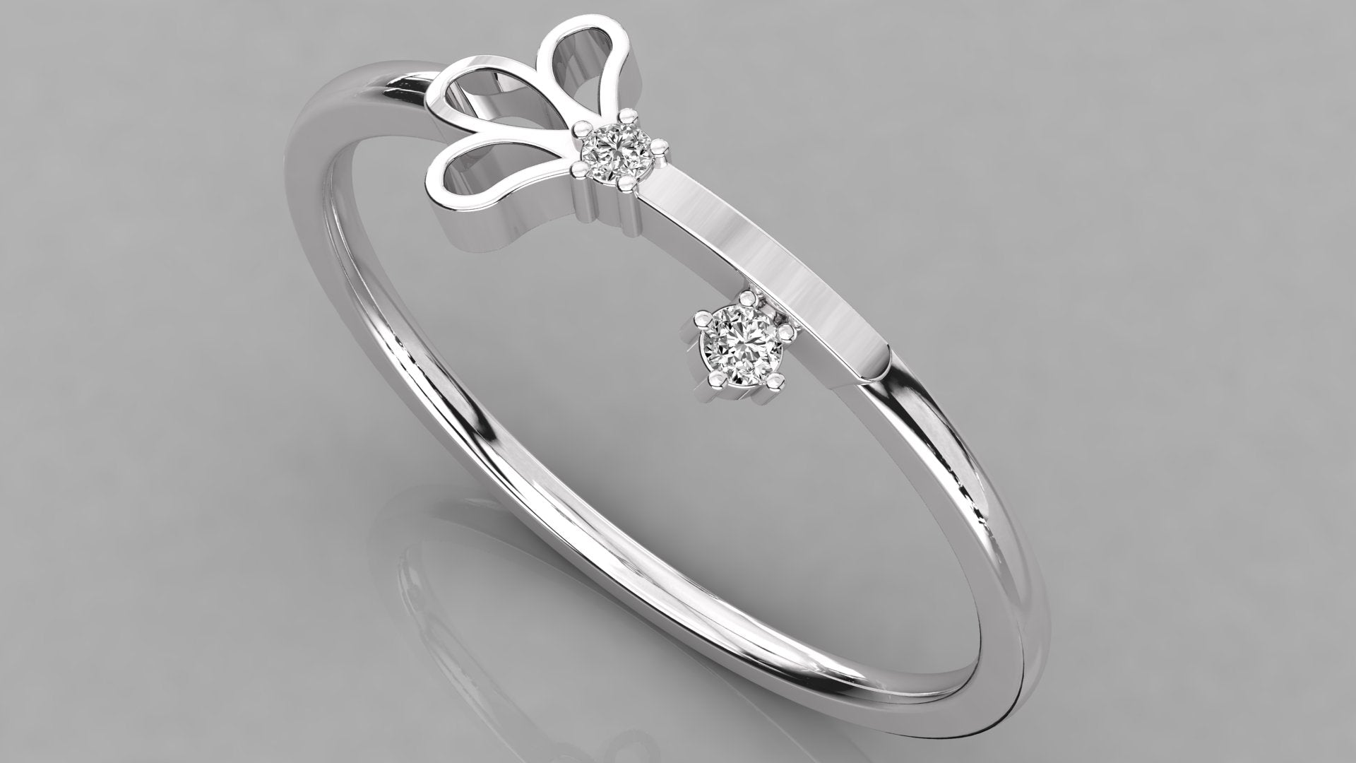 White Gold Ring