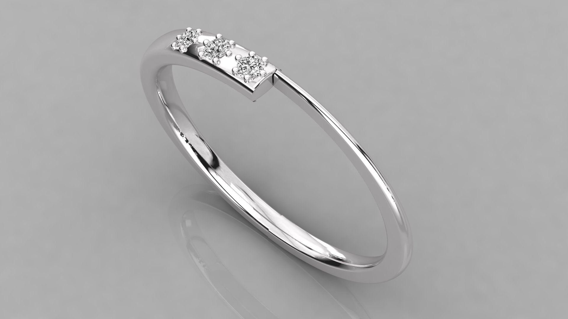 White Gold Ring