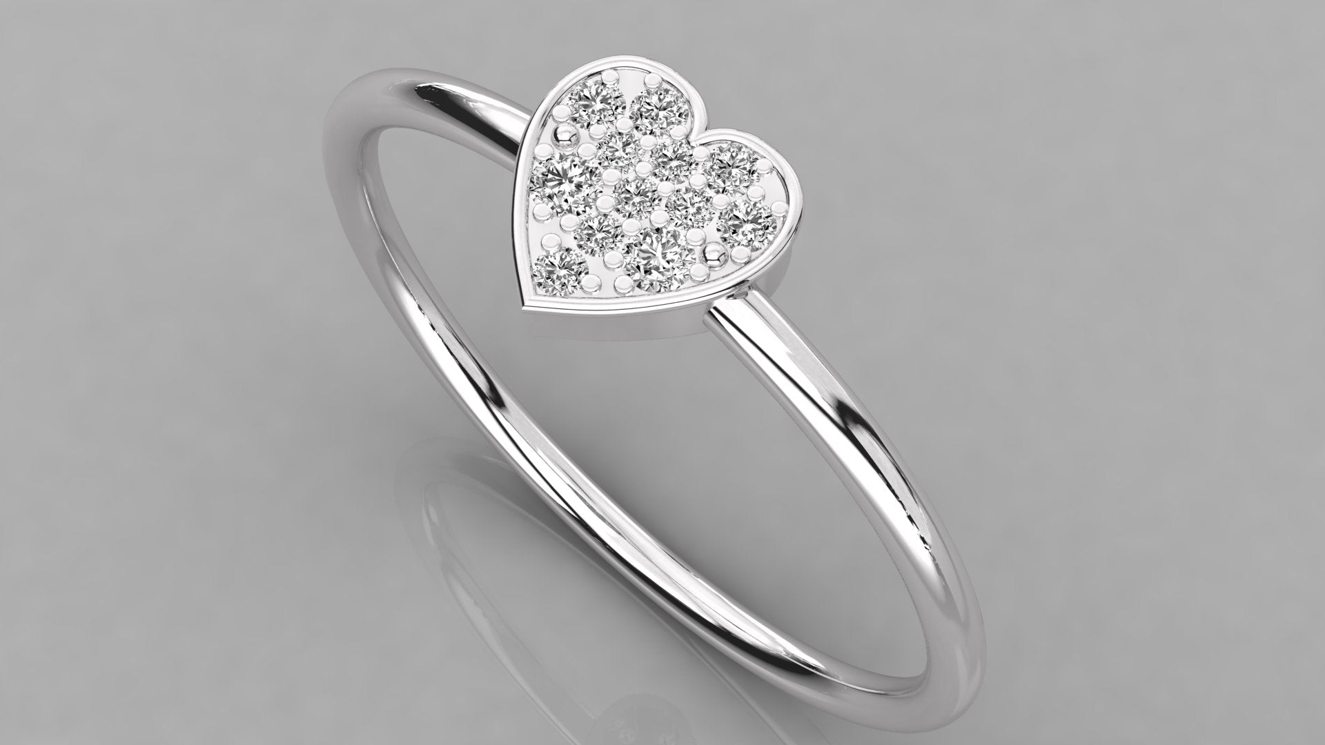 White Gold Ring