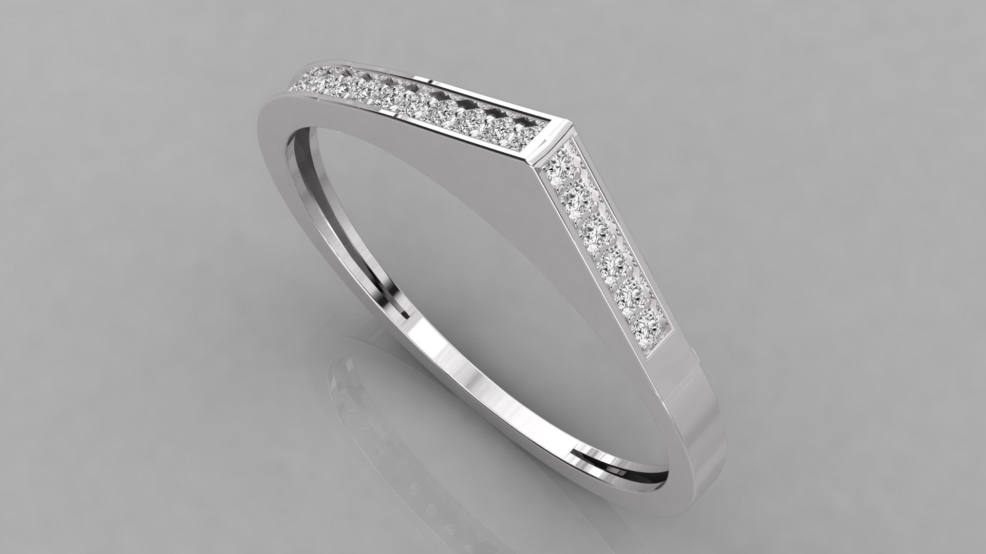 White Gold Ring