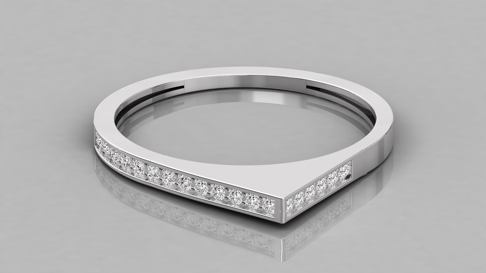 White Gold Ring