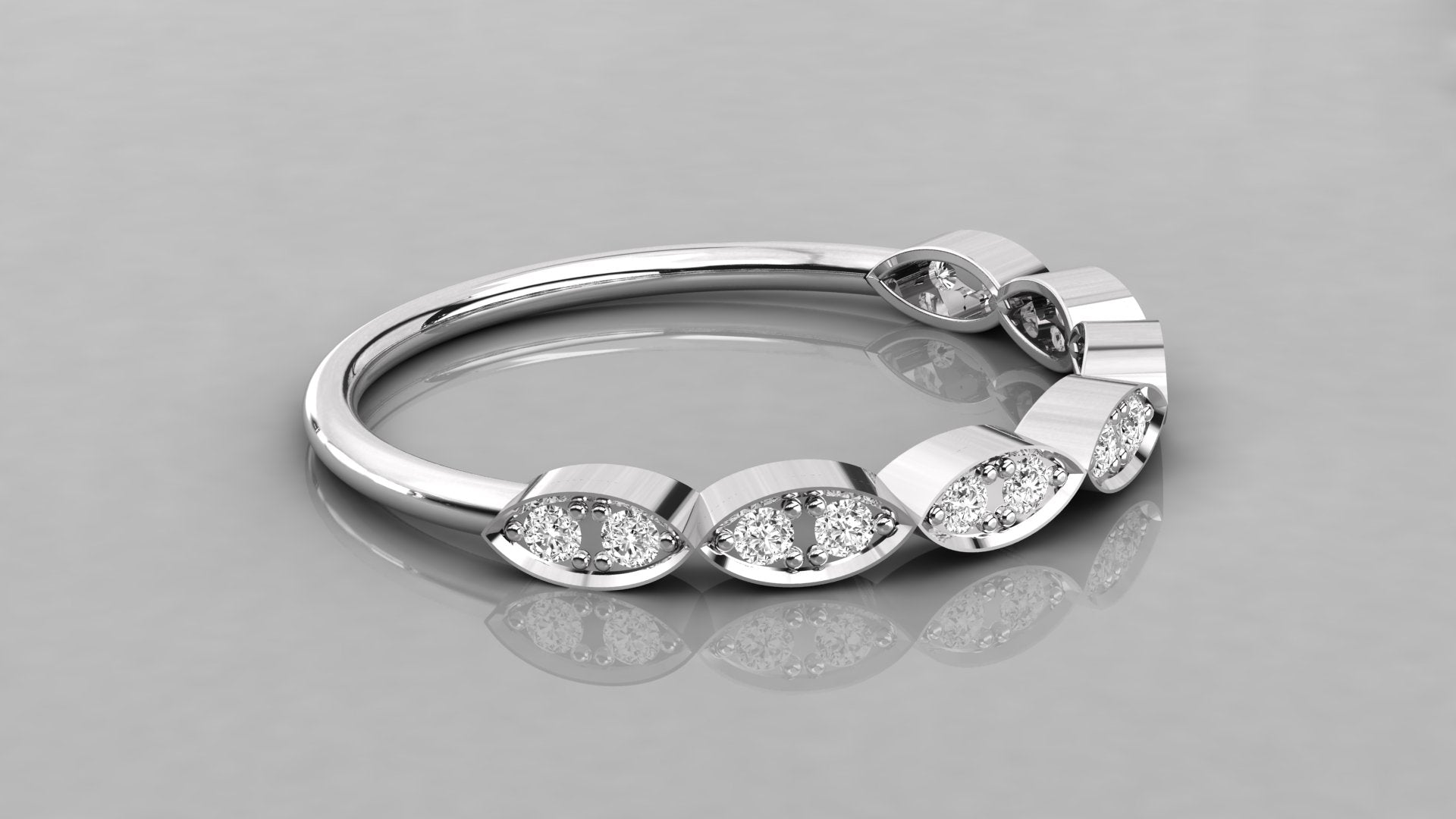 White Gold Ring