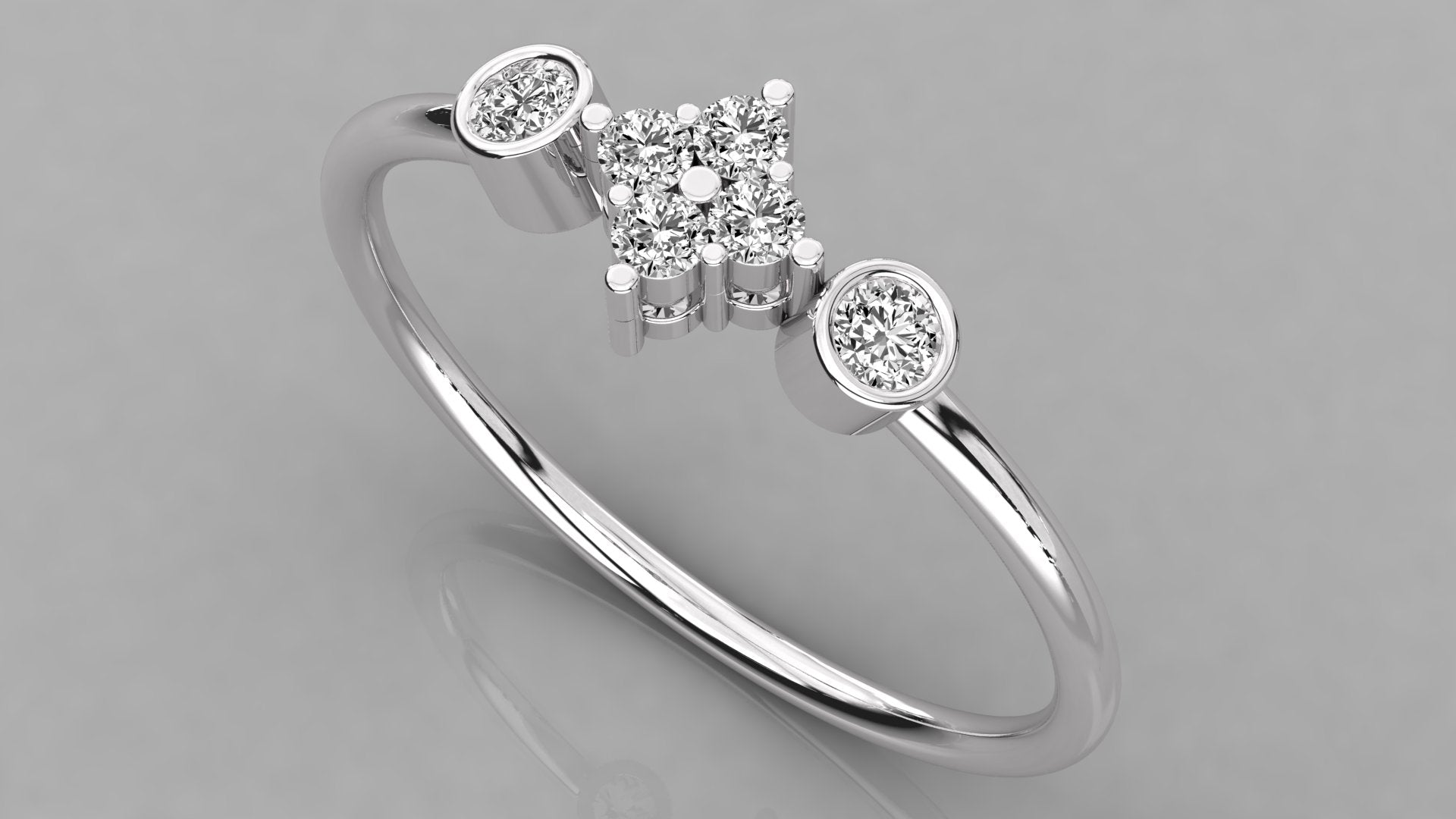 White Gold Ring