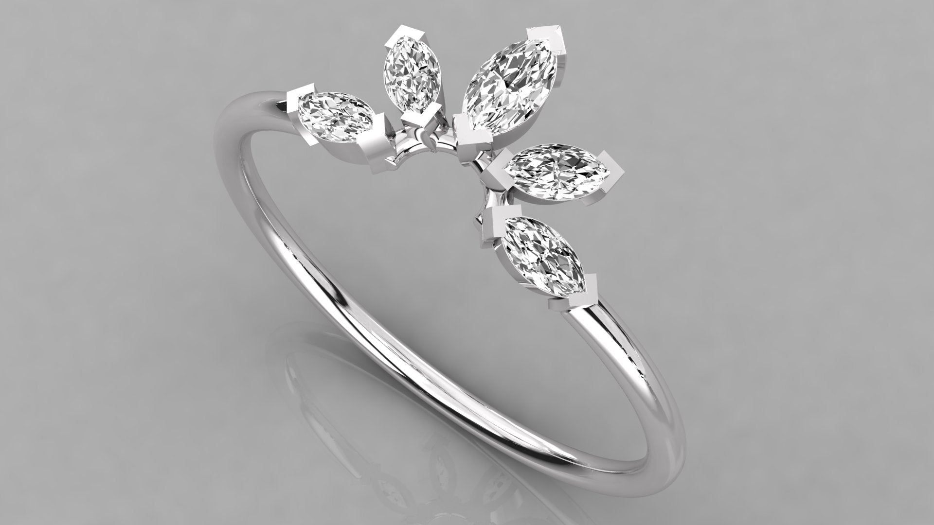 White Gold Ring