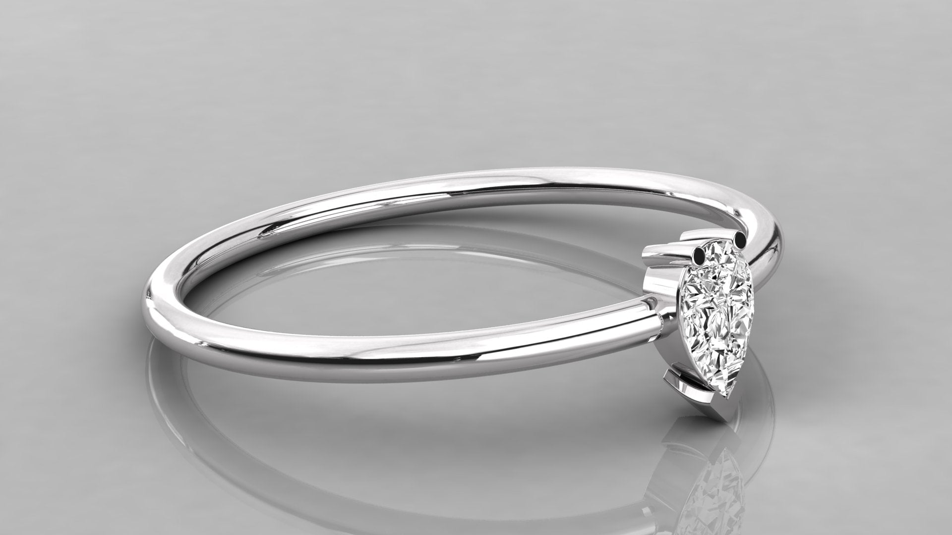 White Gold Ring