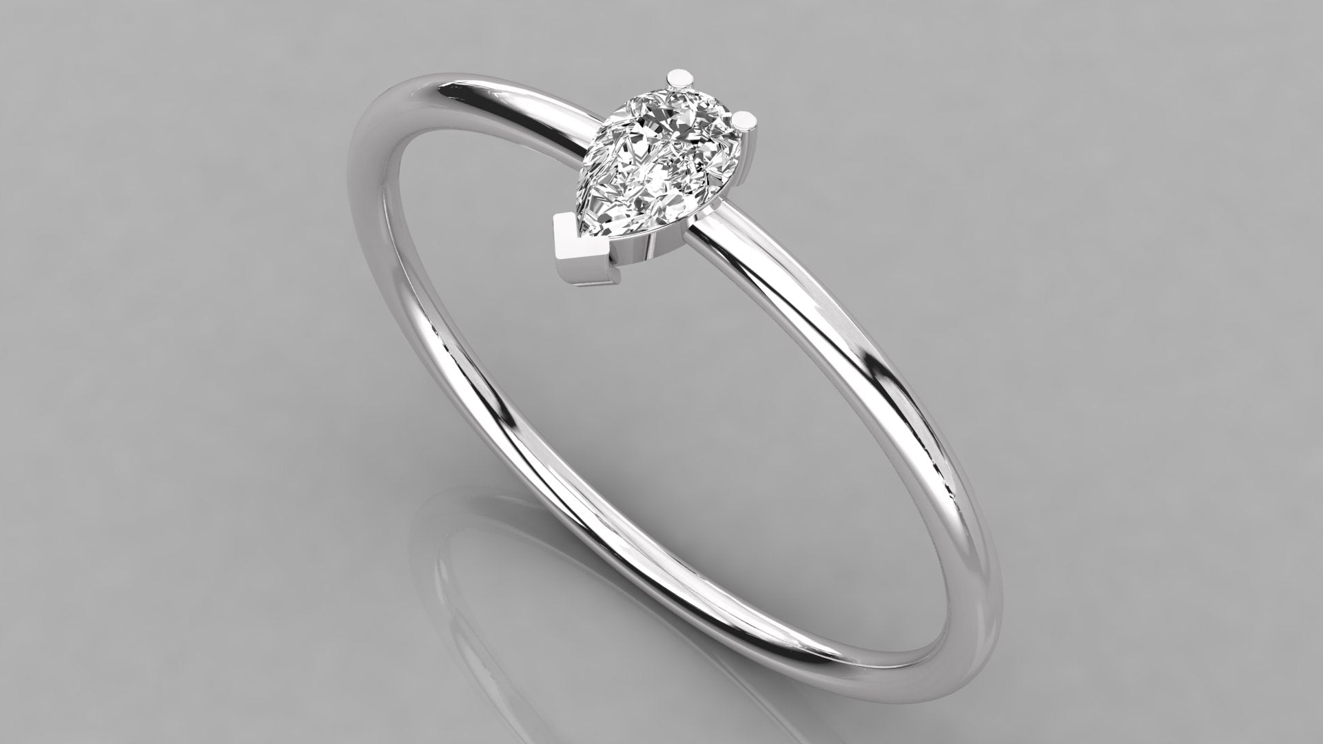 White Gold Ring