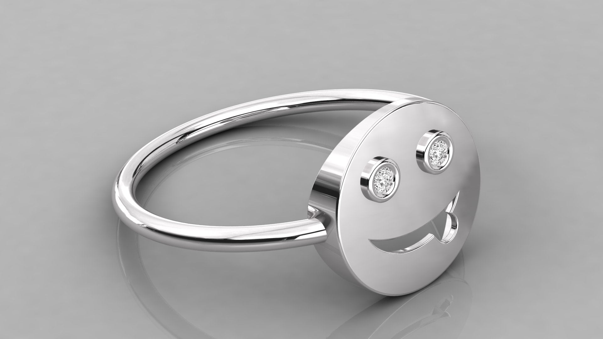 White Gold Ring