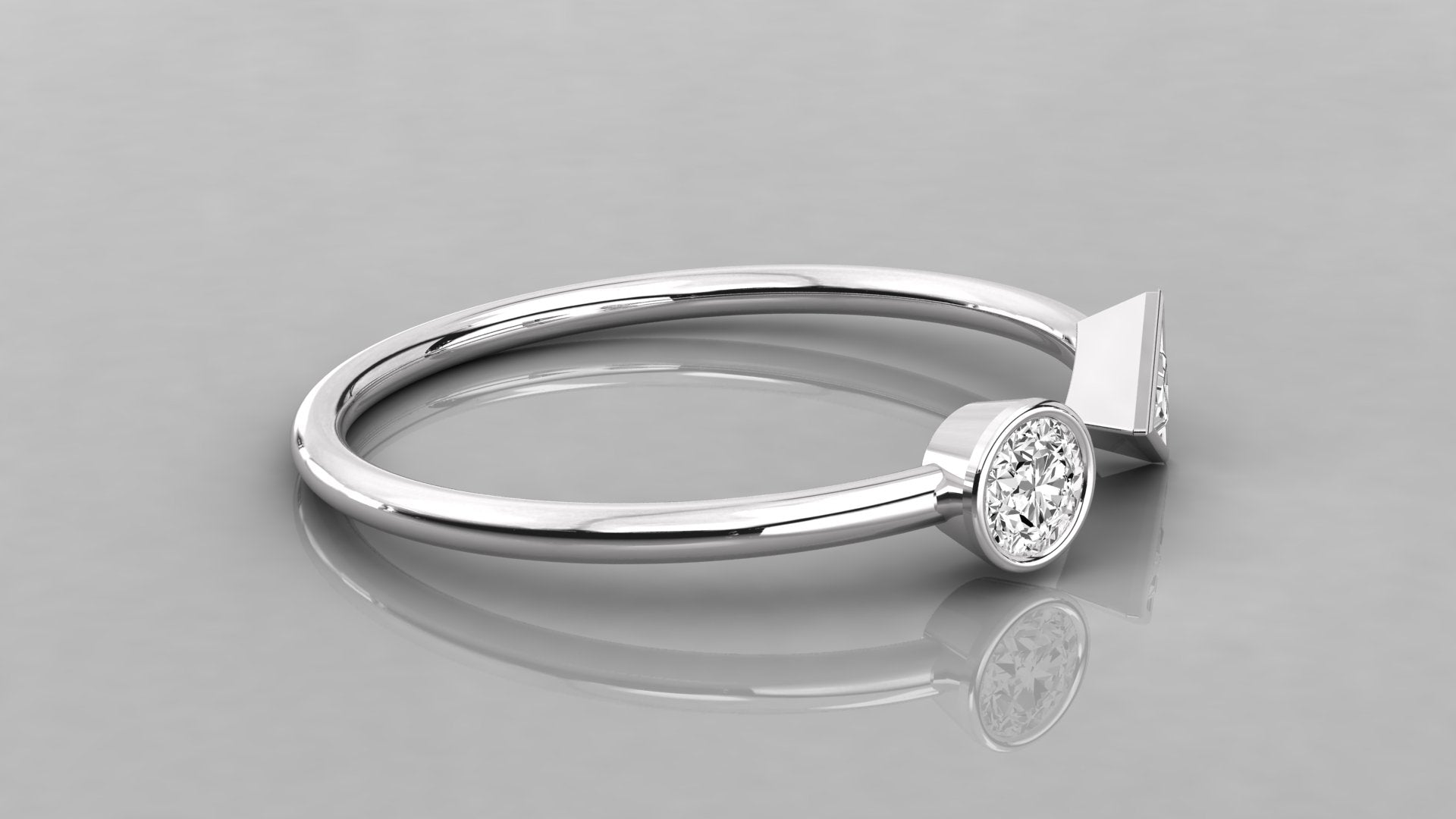 White Gold Ring