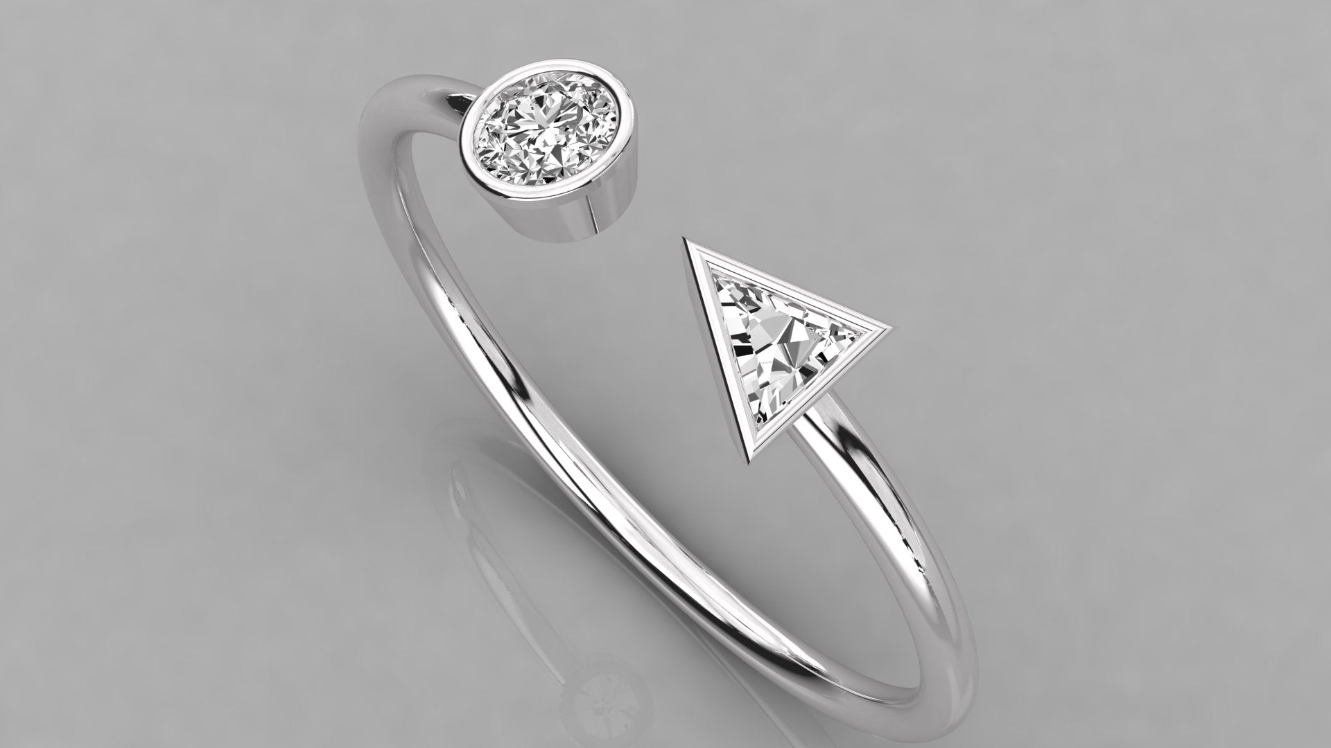 White Gold Ring