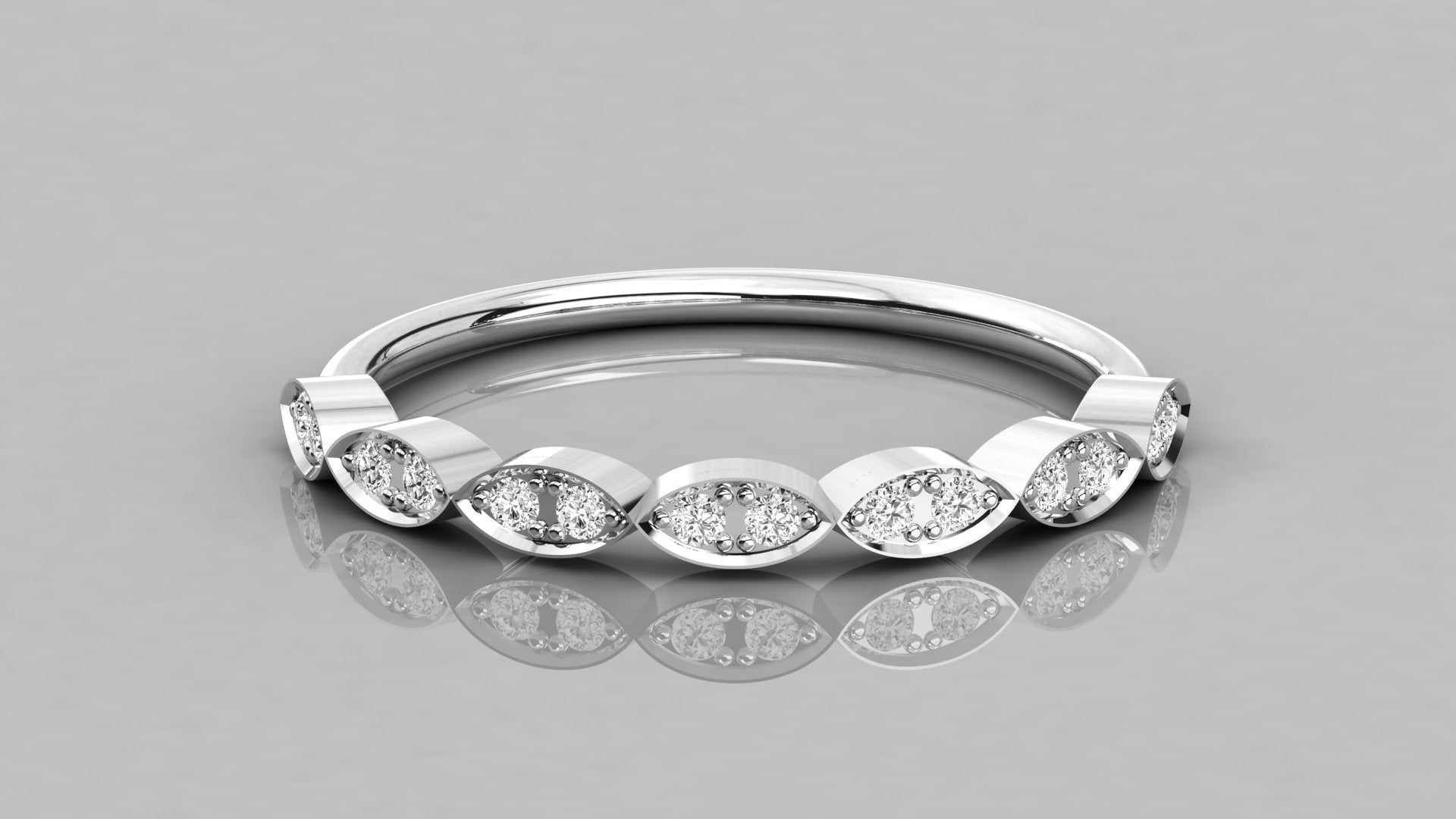 White Gold Ring