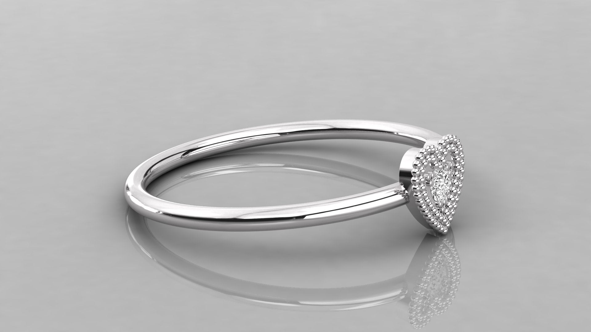 White Gold Ring