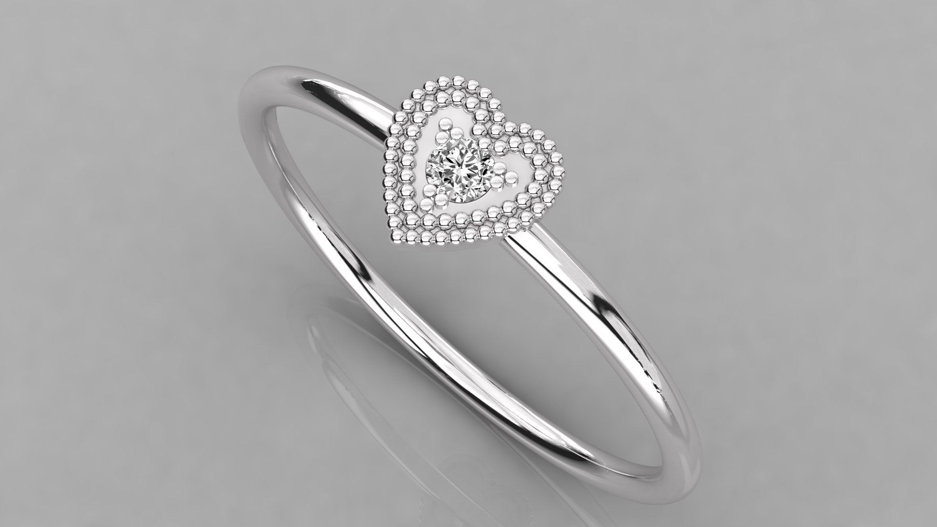 White Gold Ring