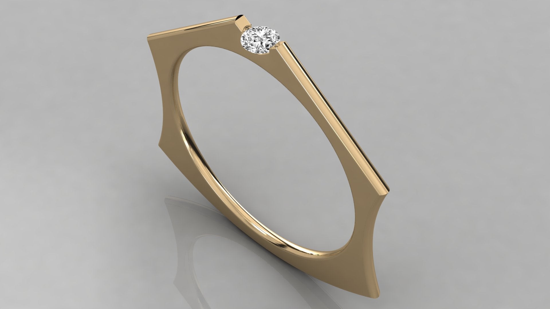 Yellow Gold Ring