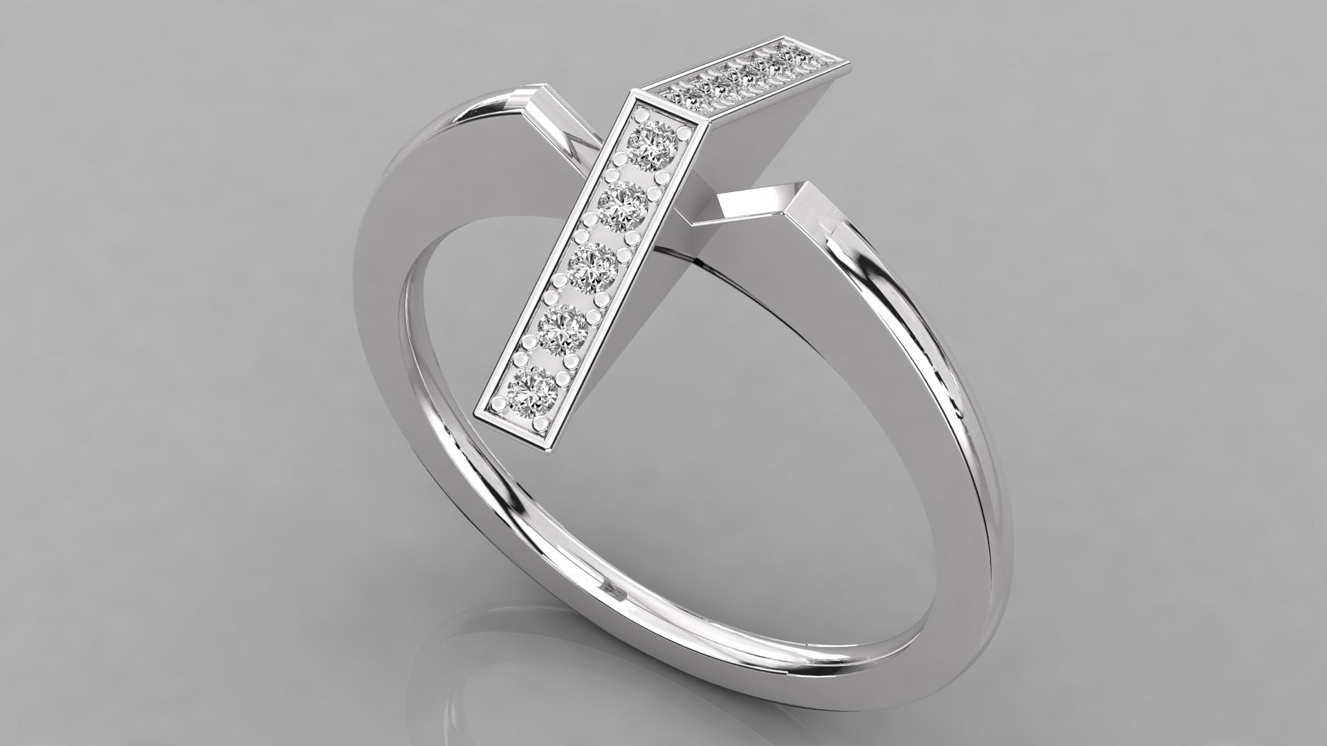 White Gold Ring