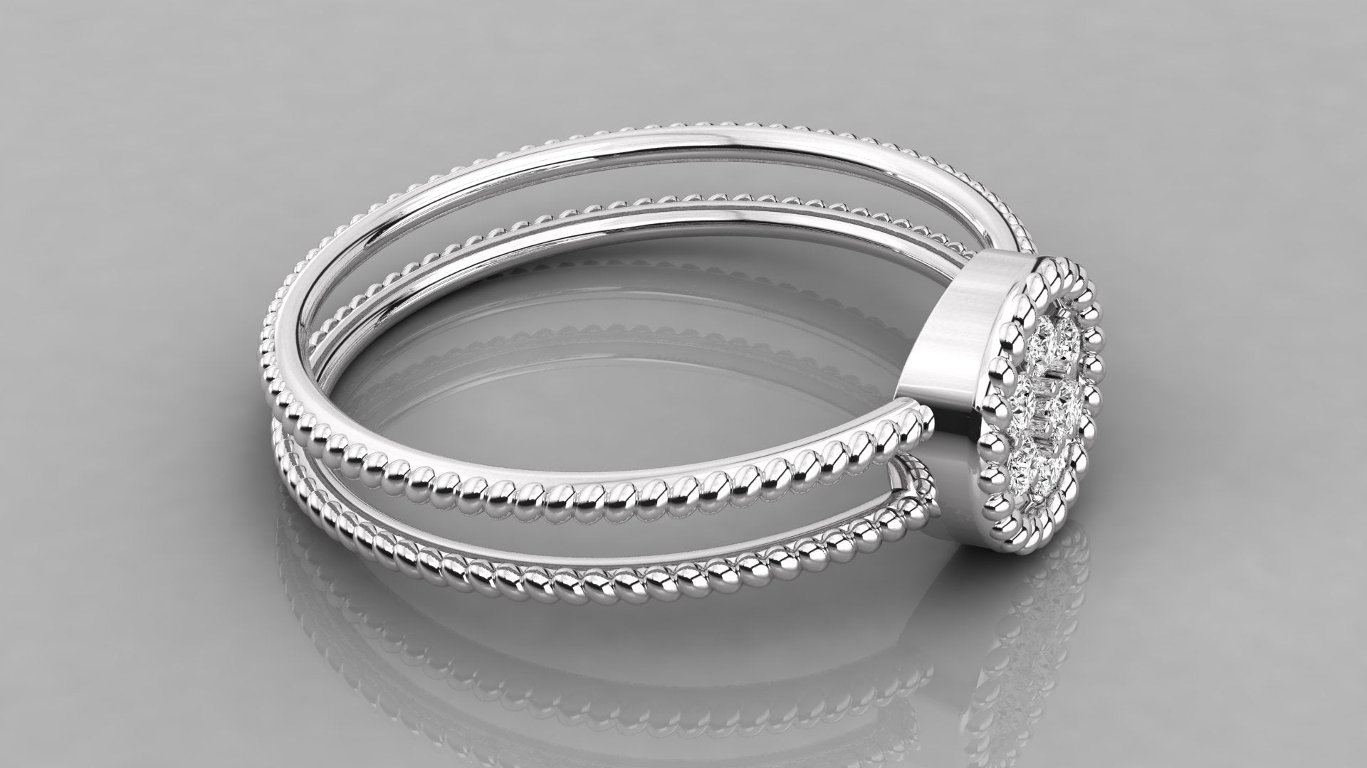 White Gold Ring