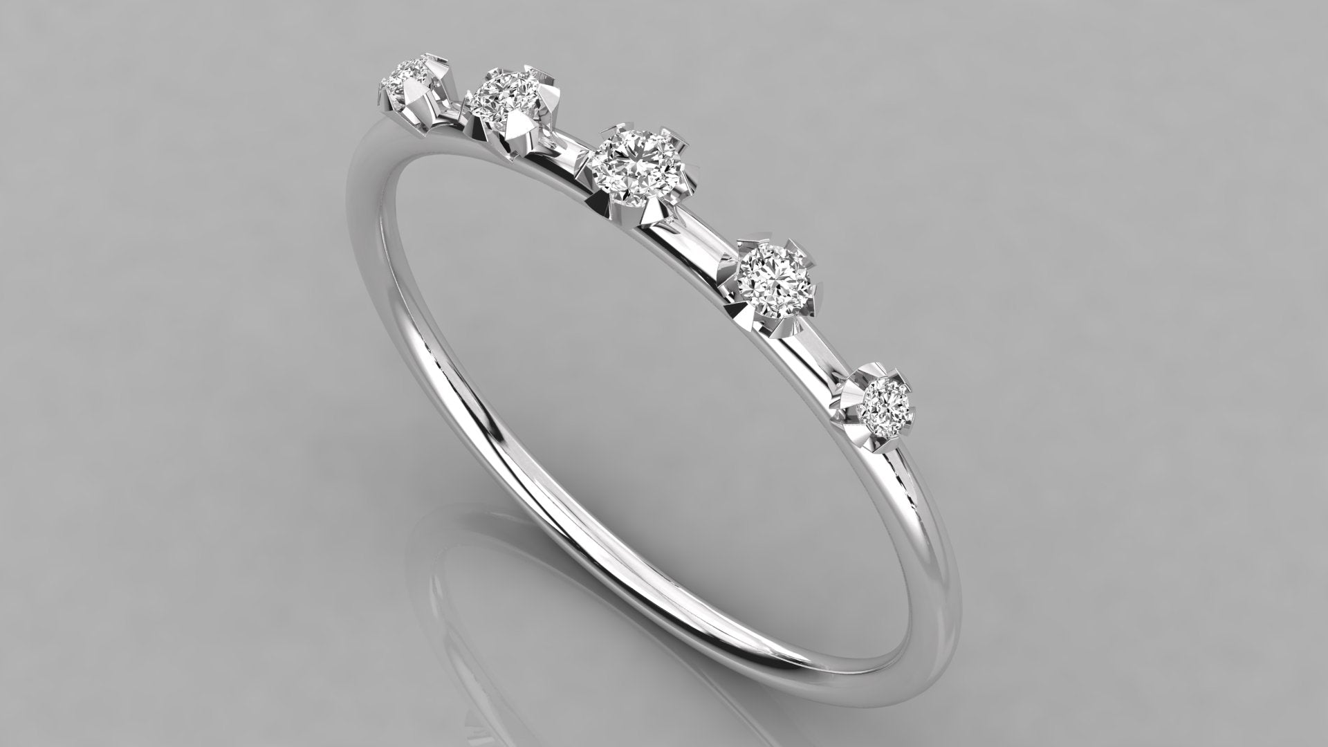 White Gold Ring