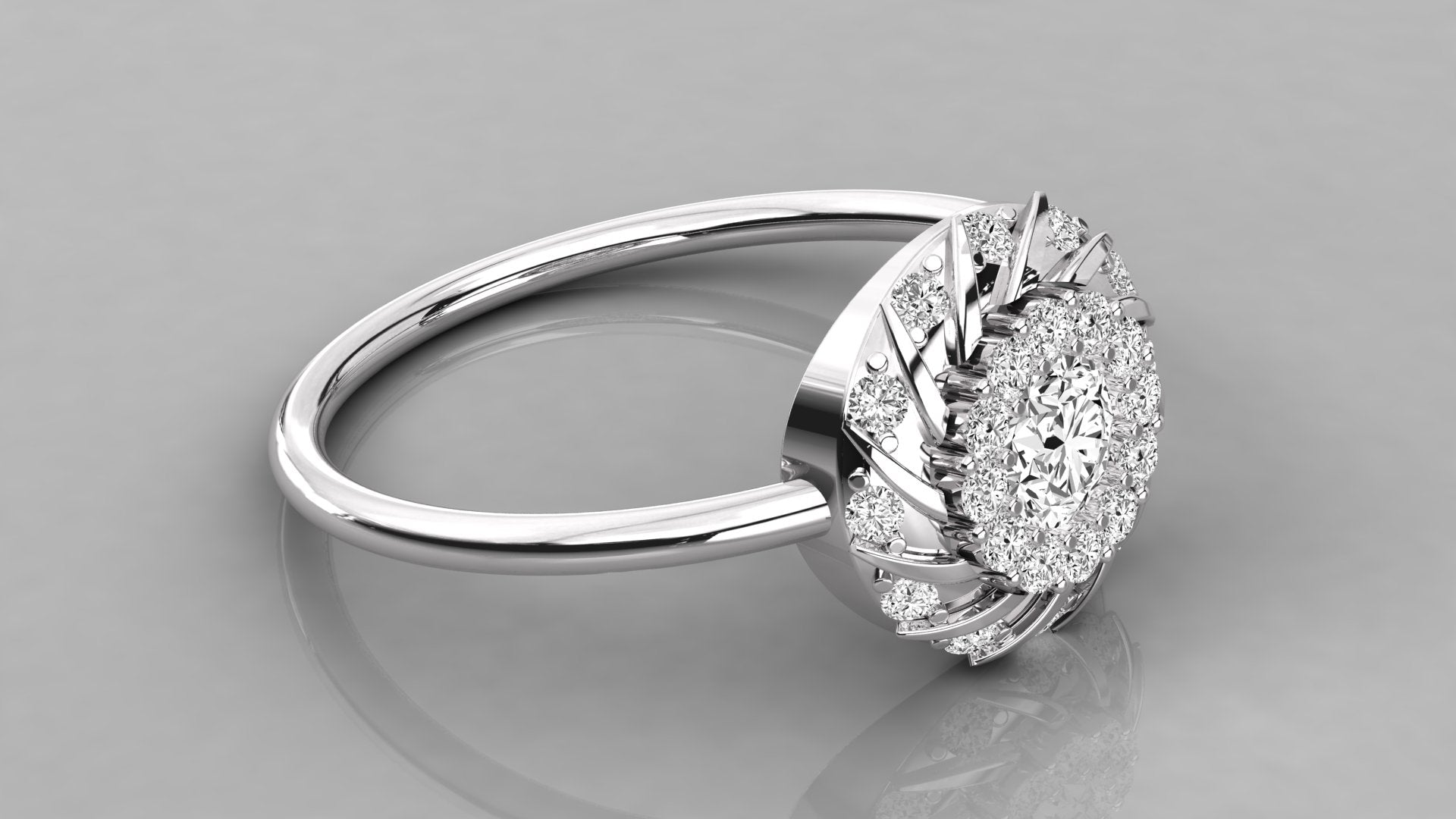 White Gold Ring