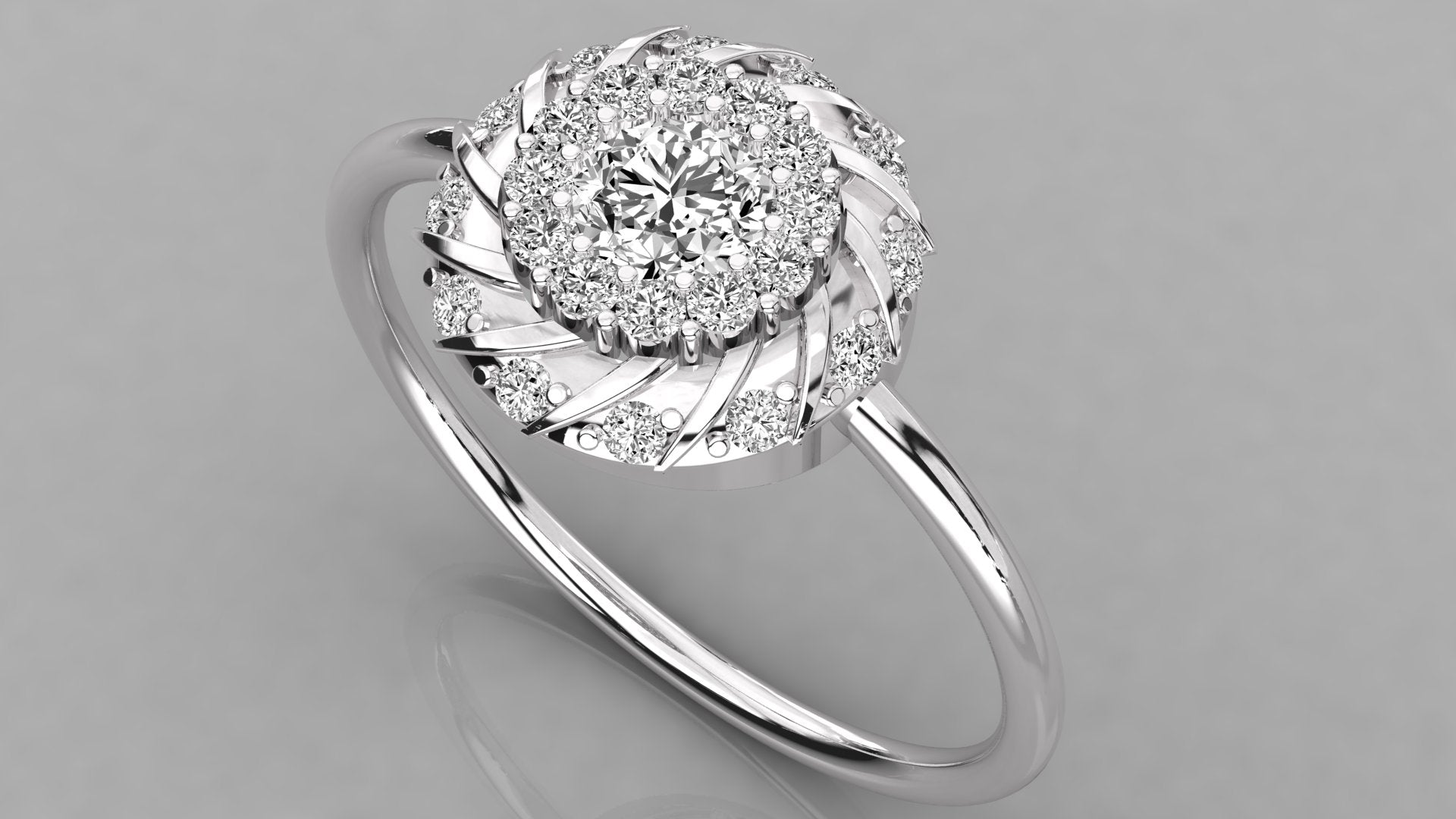 White Gold Ring