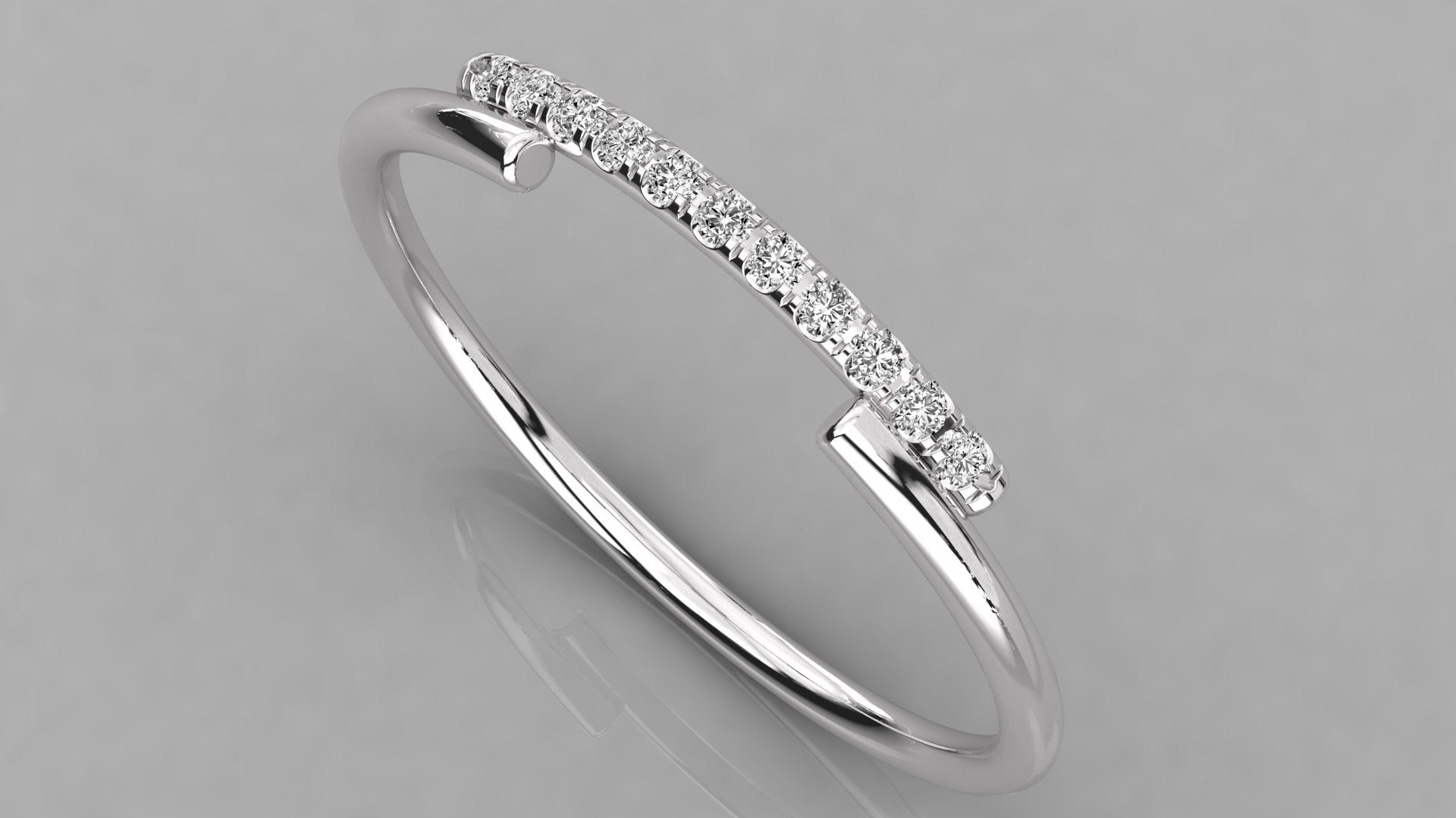 White Gold Ring