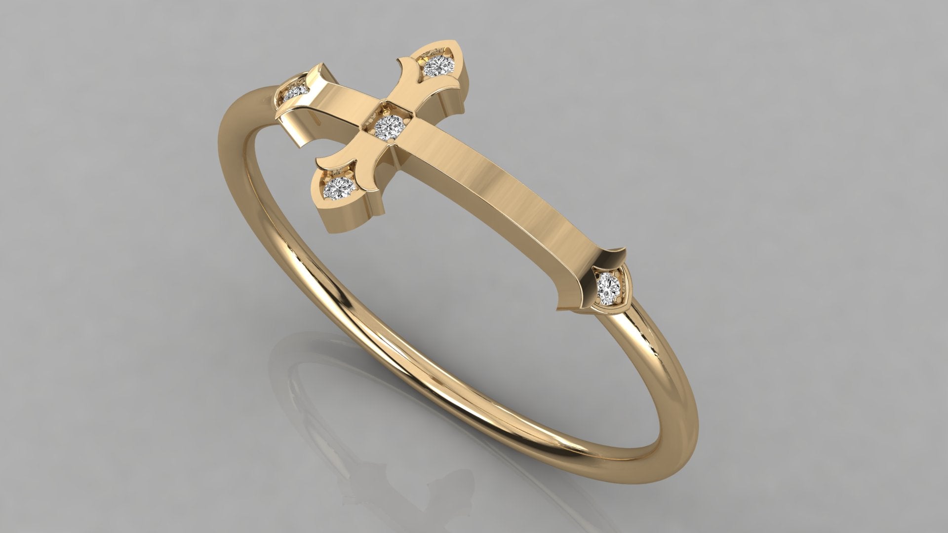 Yellow Gold Ring